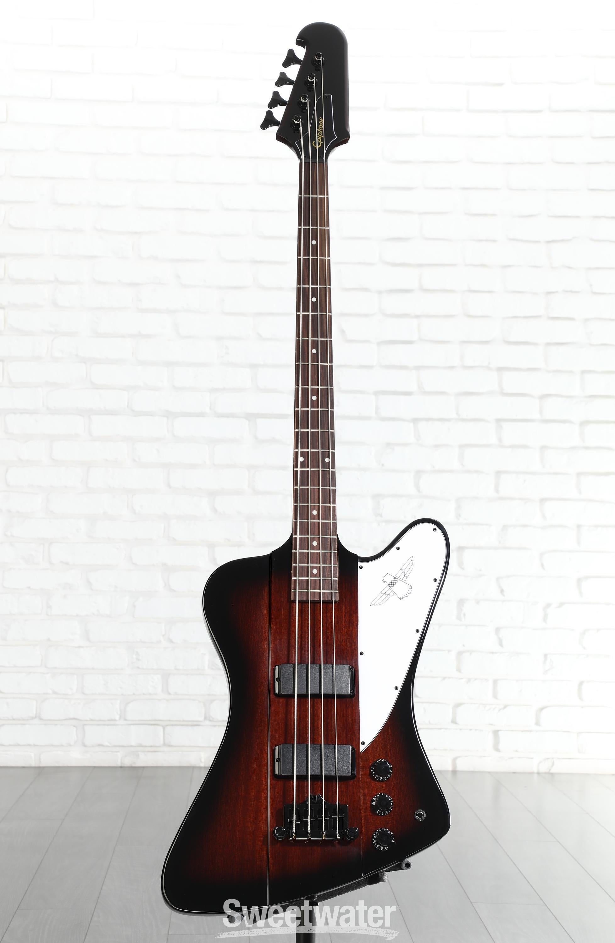ベース Epiphone Thunderbird Epiphone Thunderbird E1 Bass Guitar - Vintage Sunburst | Sweetwater