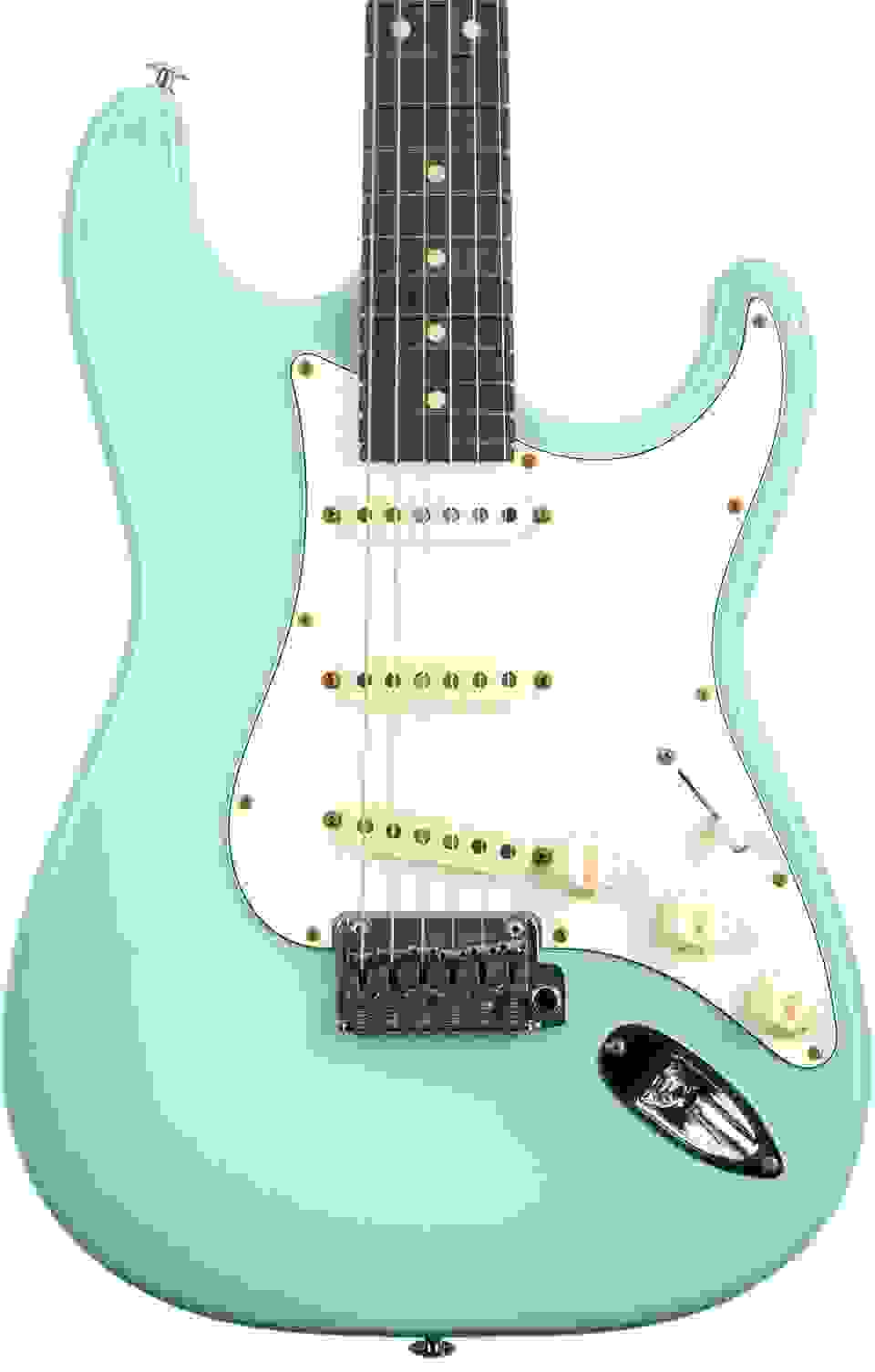 Suhr Classic S Antique SSS Electric Guitar - Surf Green, Light Aging