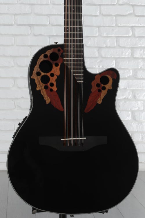 Ovation Elite Celebrity Mid-depth 12-string Acoustic-electric Guitar