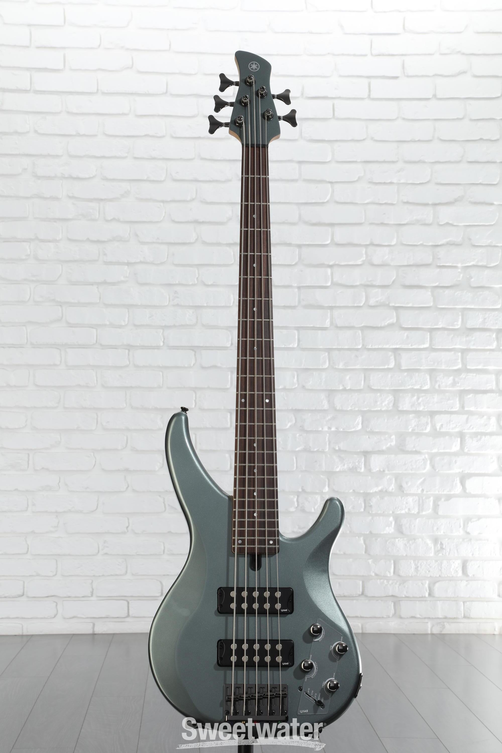 YAMAHA TRBX305 5弦ベース Yamaha TRBX305 5-string Bass Guitar - Mist Green | Sweetwater