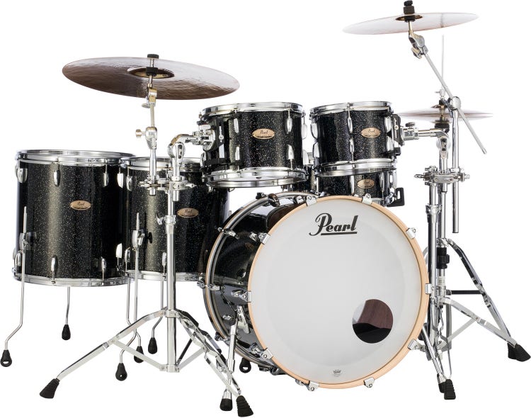 Pearl Session Studio Select STS925XSP/C 5-piece Shell Pack - Black Halo  Glitter