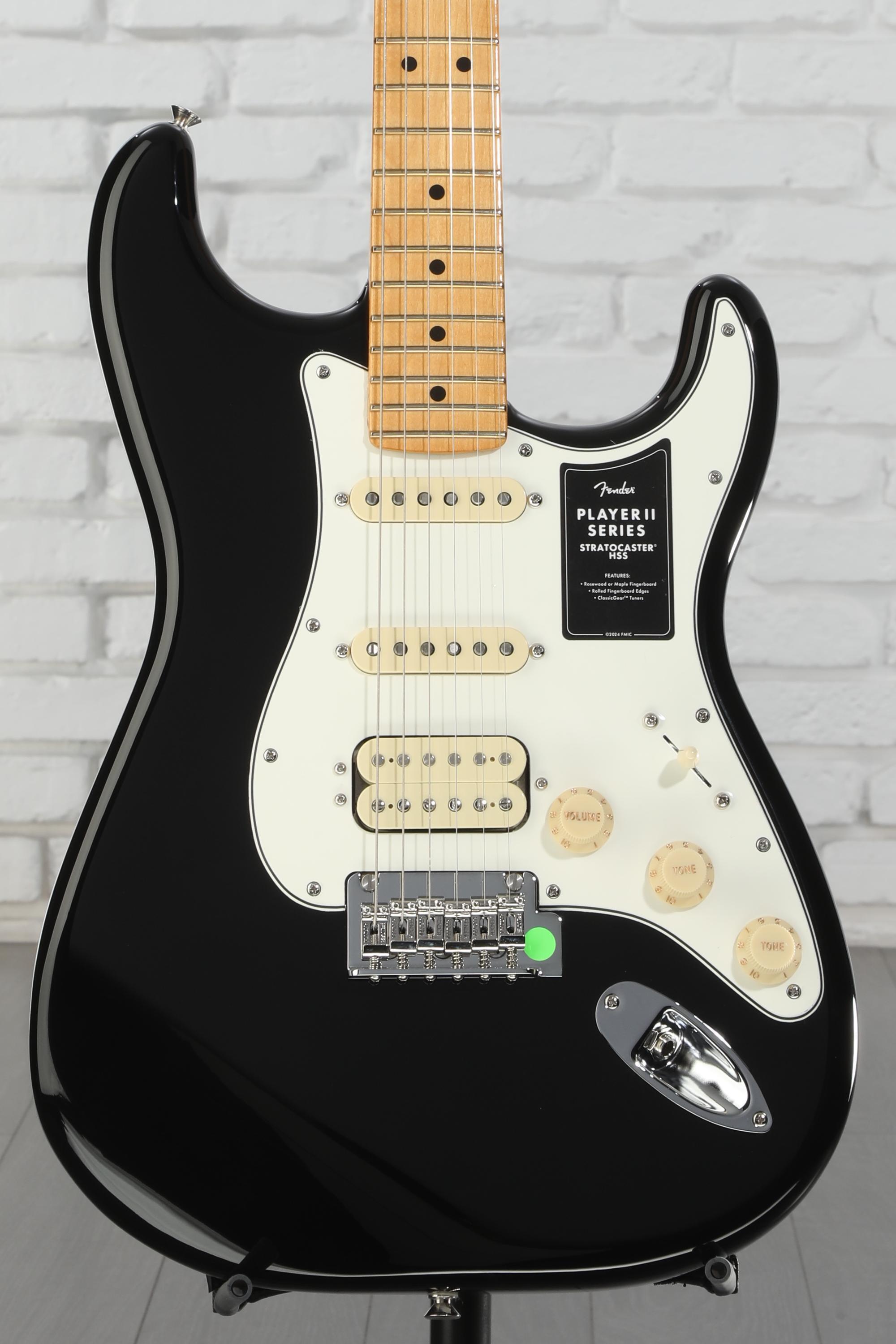 ギター FENDER / Player Stratocaster HSS PF BLK Fender Player II Stratocaster HSS Electric Guitar - Black