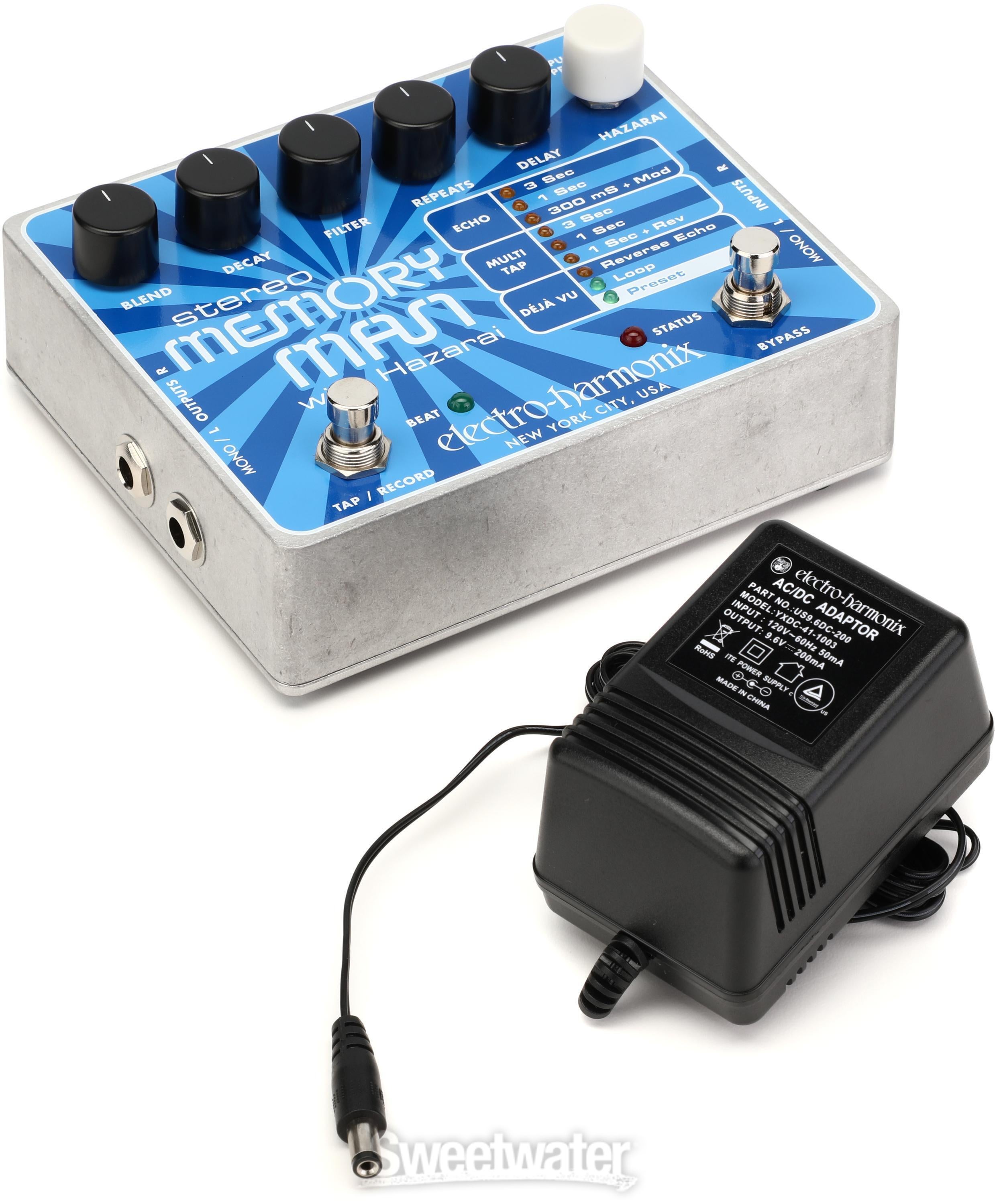 Electro-Harmonix Stereo Memory Man with Hazarai Delay / Looper 