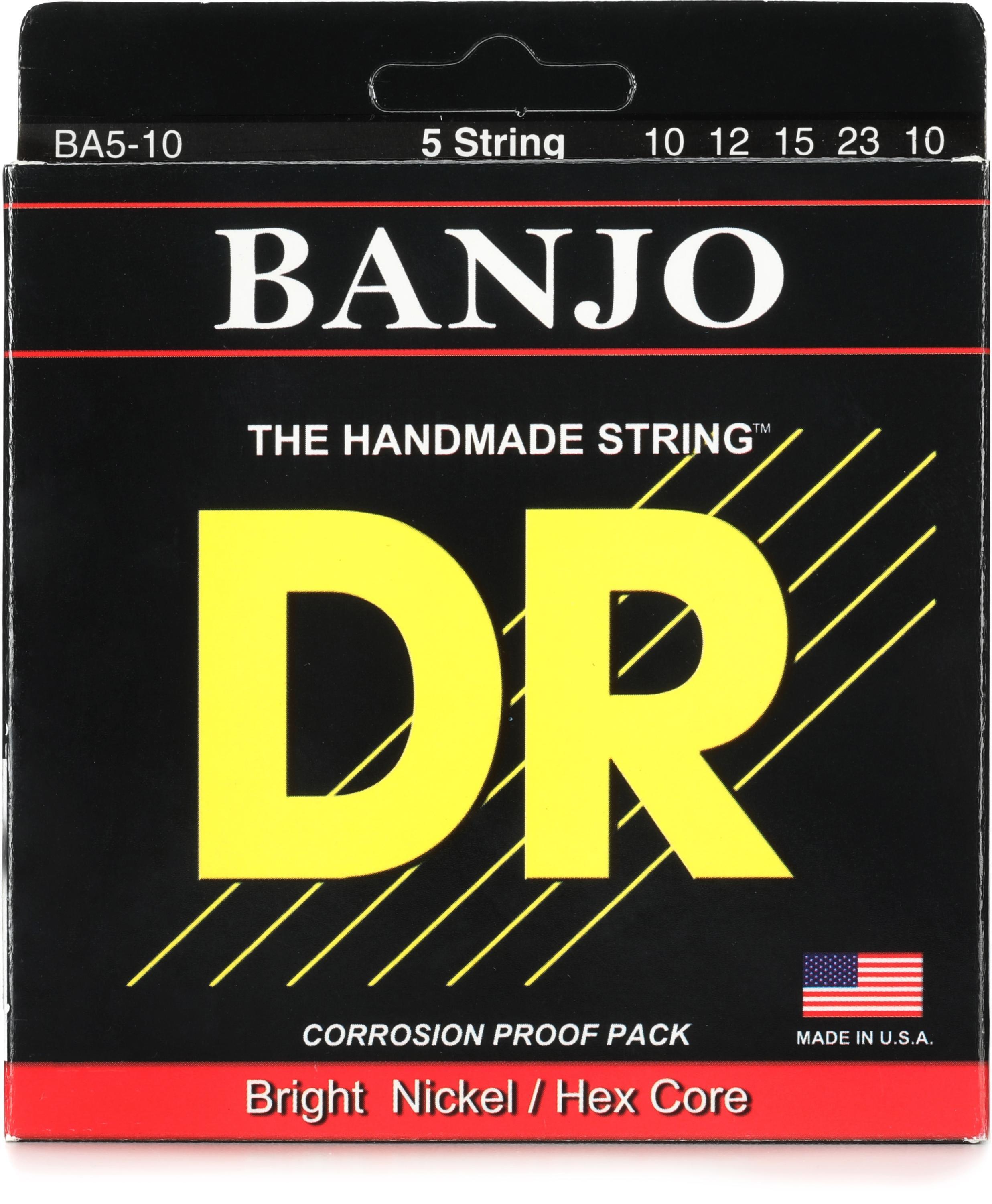 GHS Strings PF135 JD Crowe Signature Series  Stage  Corde Per Banjo In Acciaio Inossidabile A 5 Corde Medio Leggere 10 20 Confezione Da 3~p122055906 - Foto 10