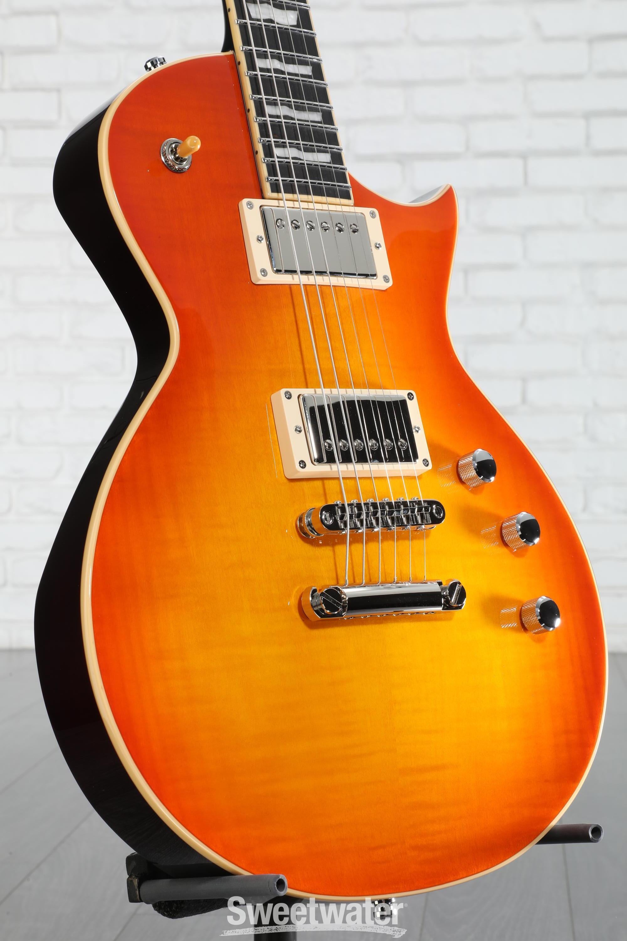 ESP E-II Eclipse Full Thickness Electric Guitar - Vintage Honey