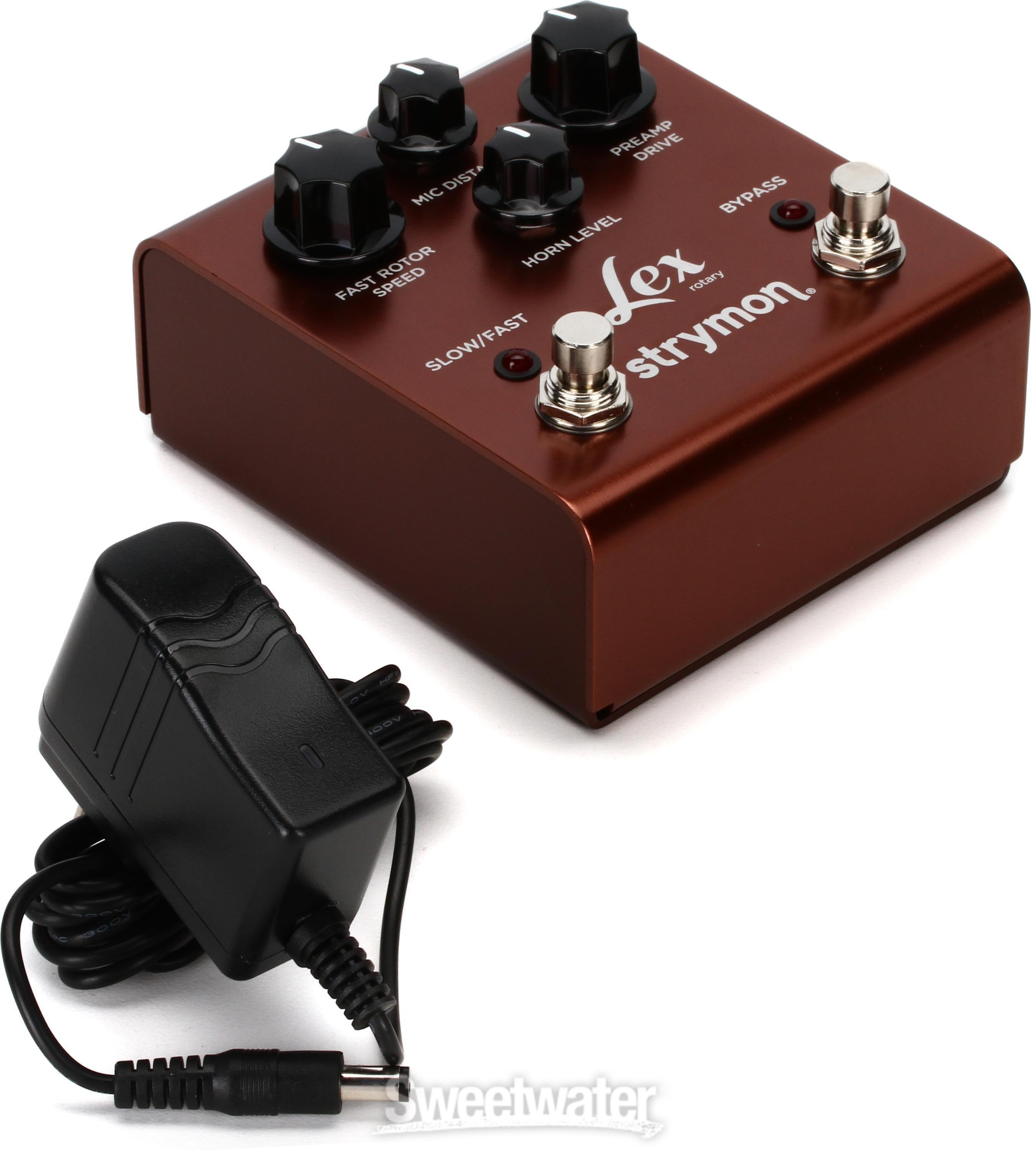 Strymon Lex Rotary Speaker Simulator Pedal Reviews | Sweetwater