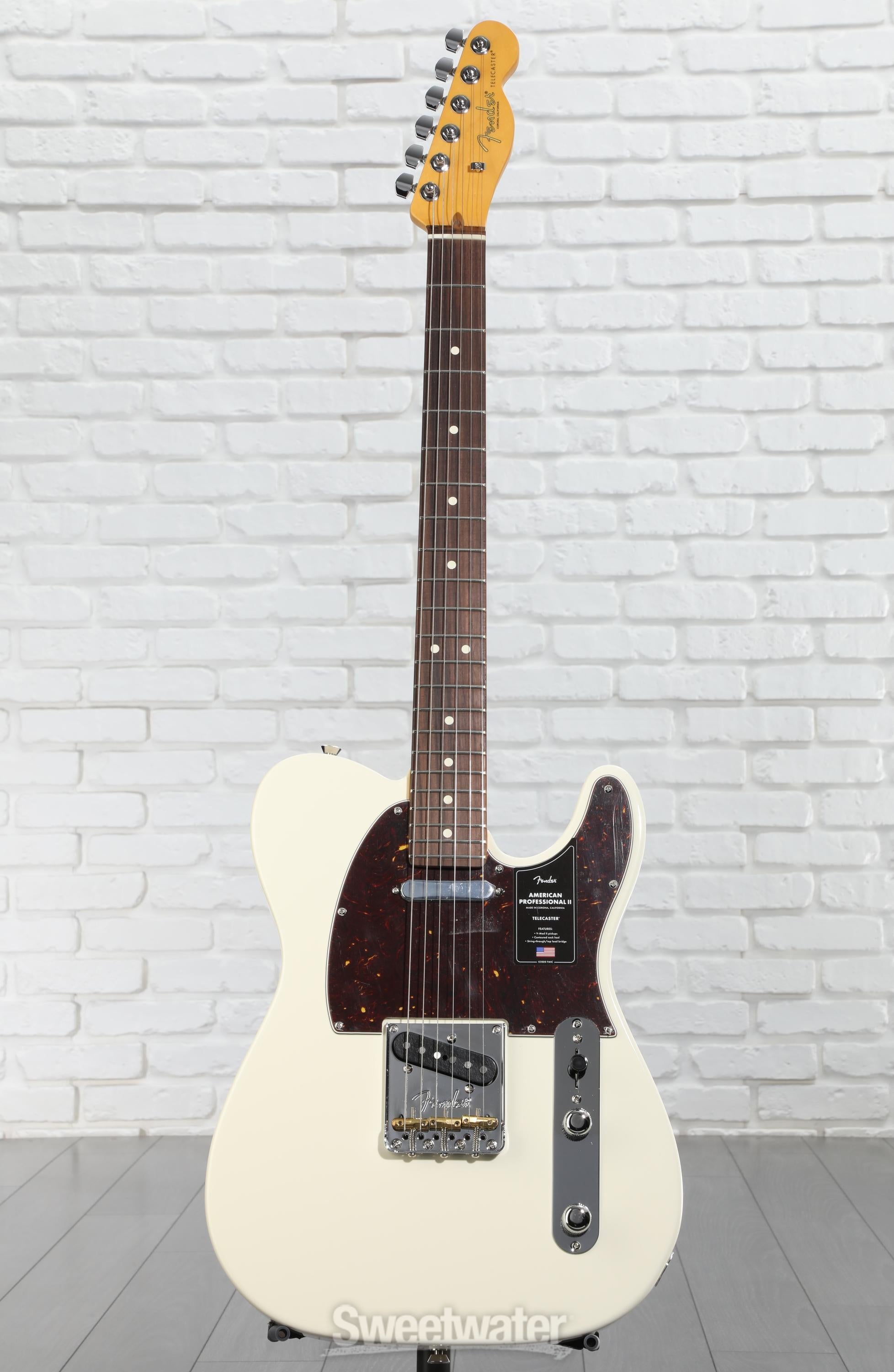 Fender American Professional II Telecaster - Olympic White with