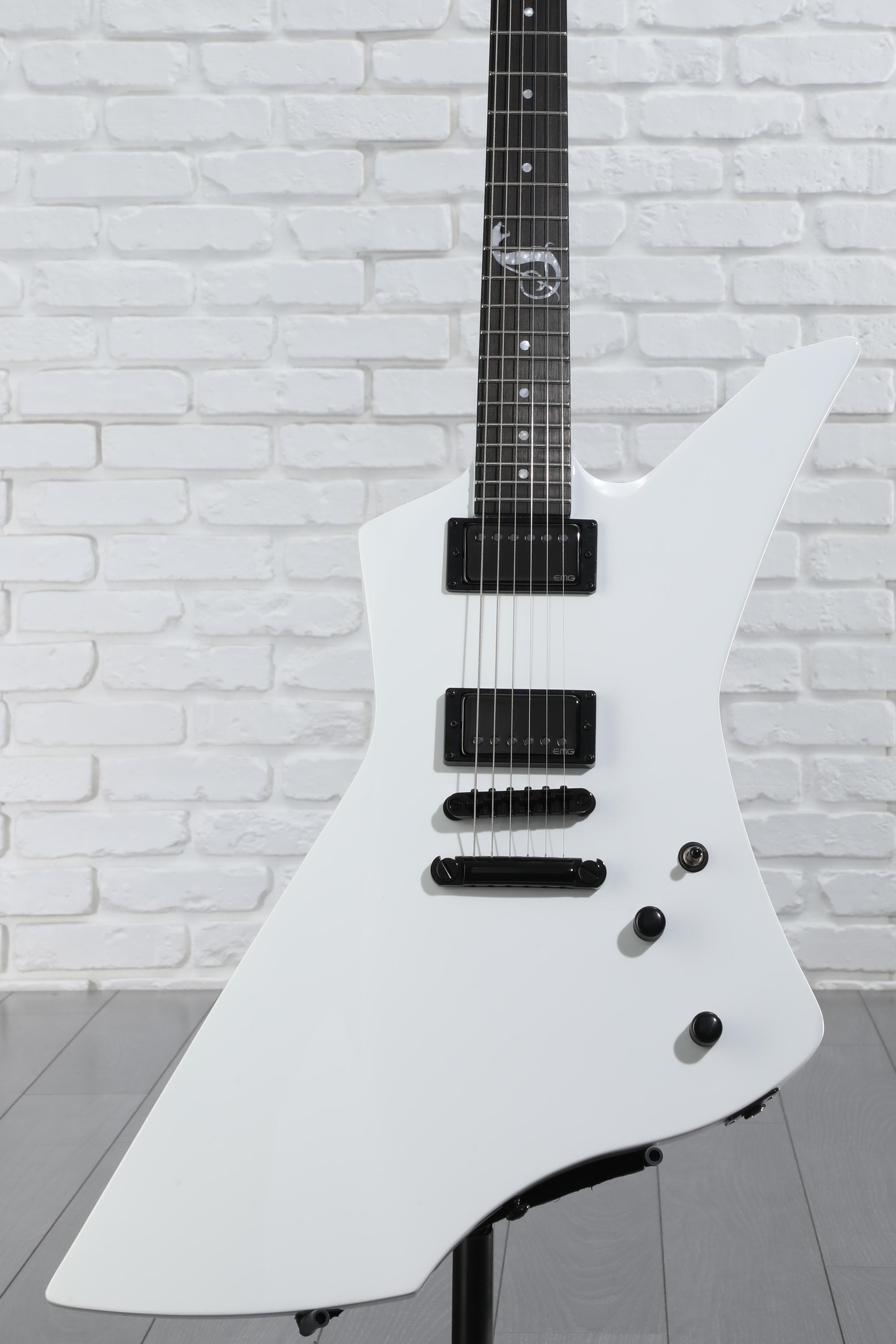 ESP LTD James Hetfield Signature Snakebyte - Snow White