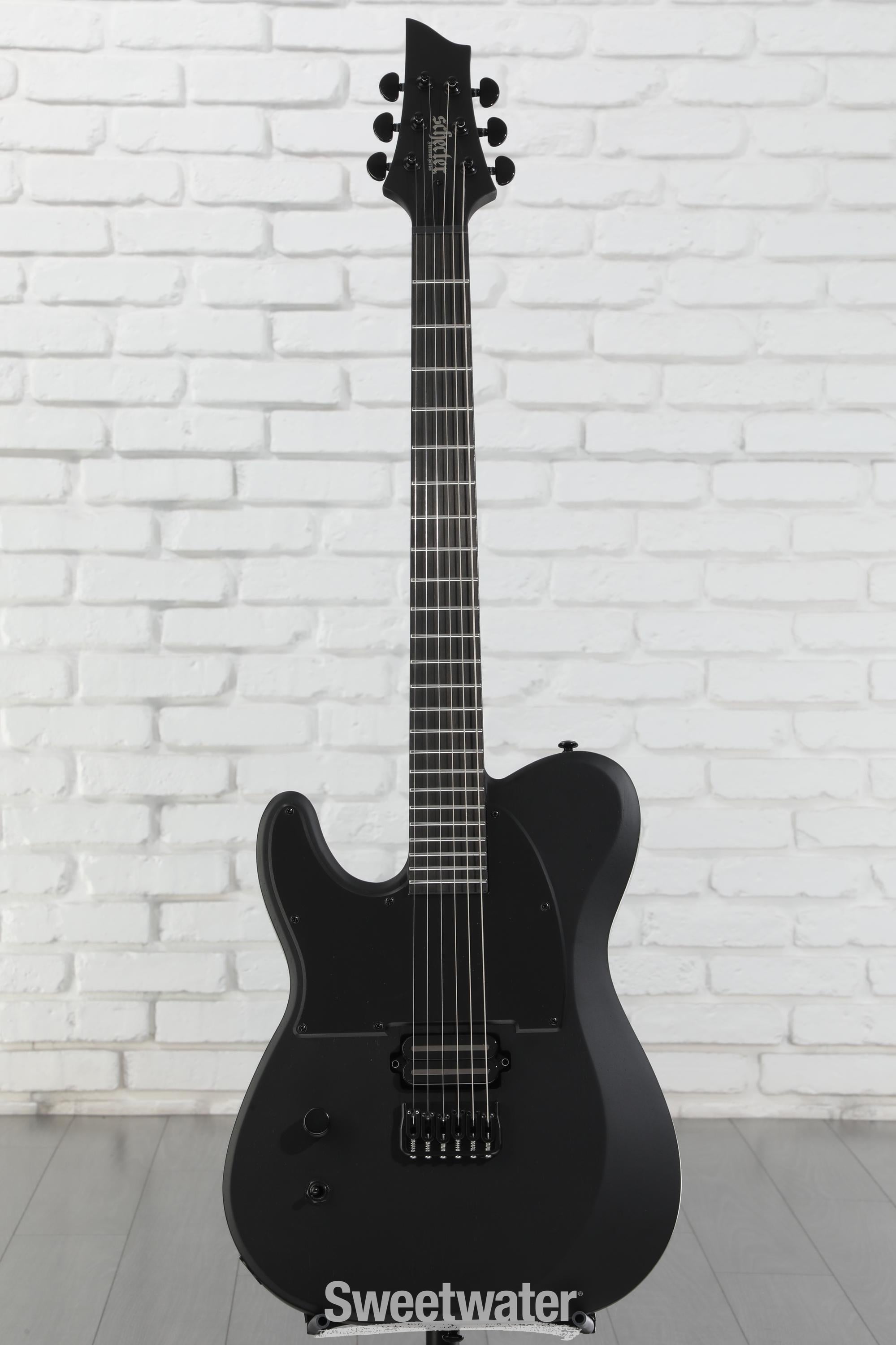 SCHECTER KOA ストラト lefty Schecter PT Black Ops Left-handed Electric Guitar - Black