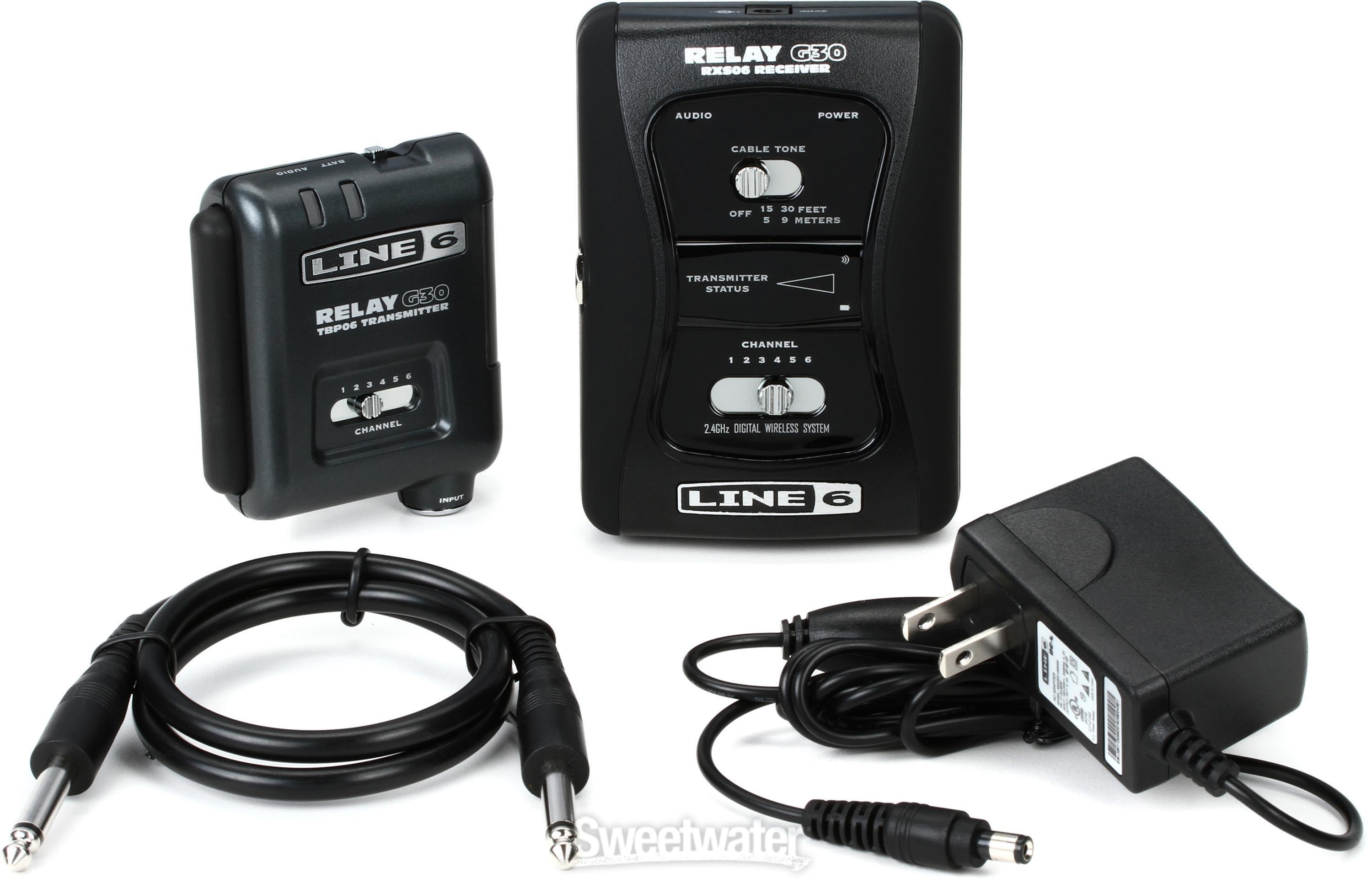 Line 6 Relay G30 Digital Wireless Guitar System | Sweetwater
