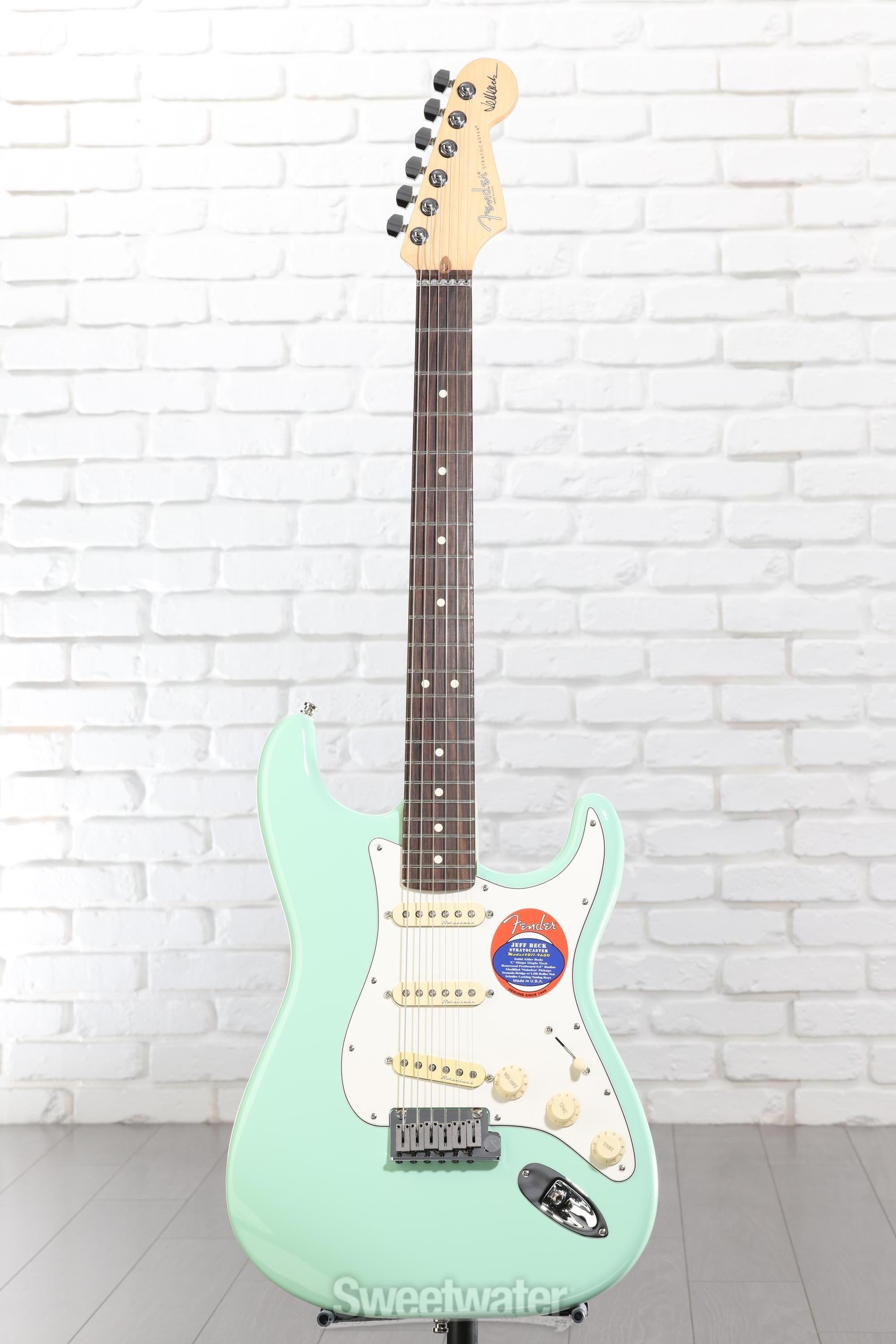 Fender Jeff Beck Stratocaster - Surf Green with Rosewood
