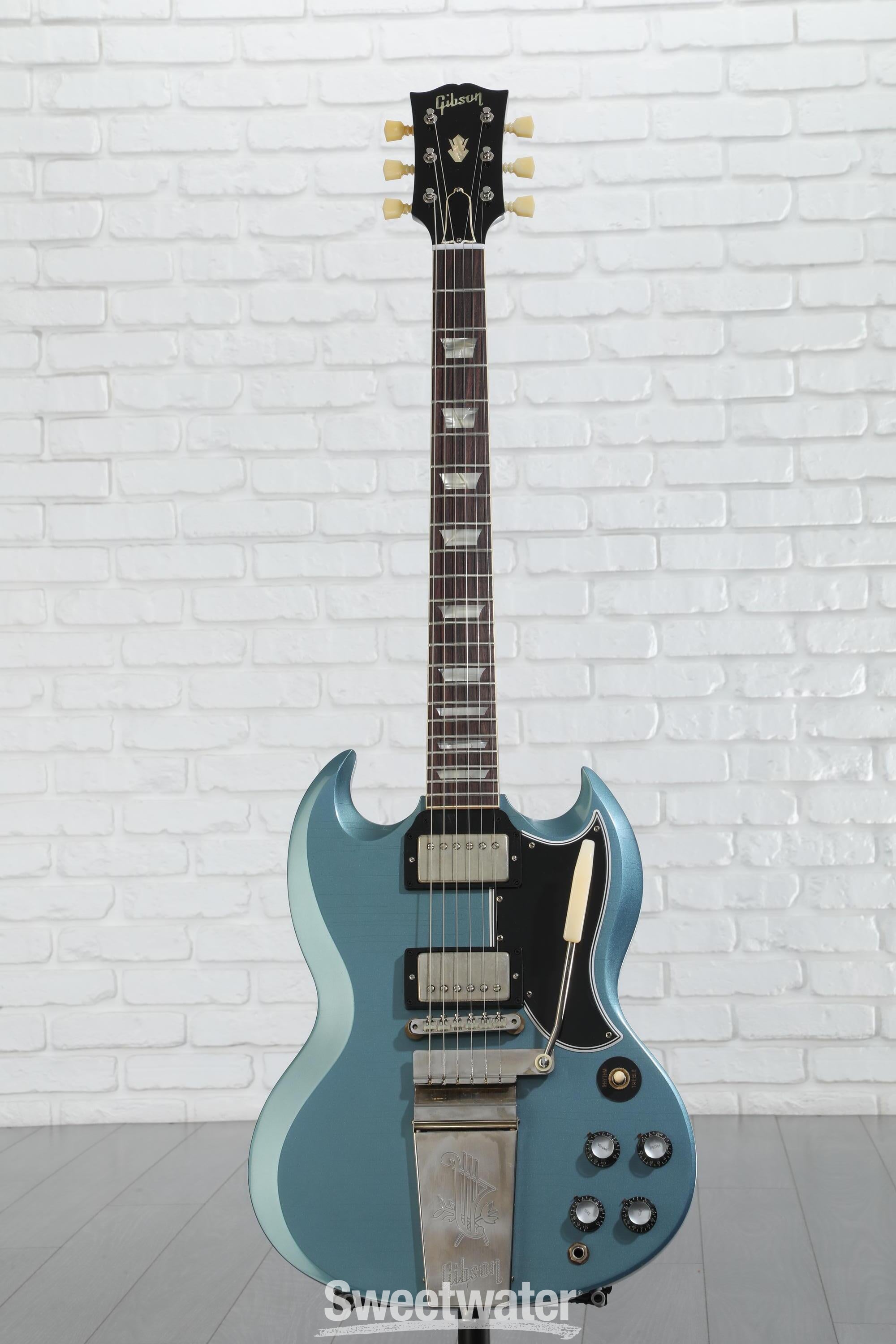 Gibson SG Standard Pelham Blue 限定モデル Platinum Gibson Custom Murphy Lab 1964 SG Standard Reissue