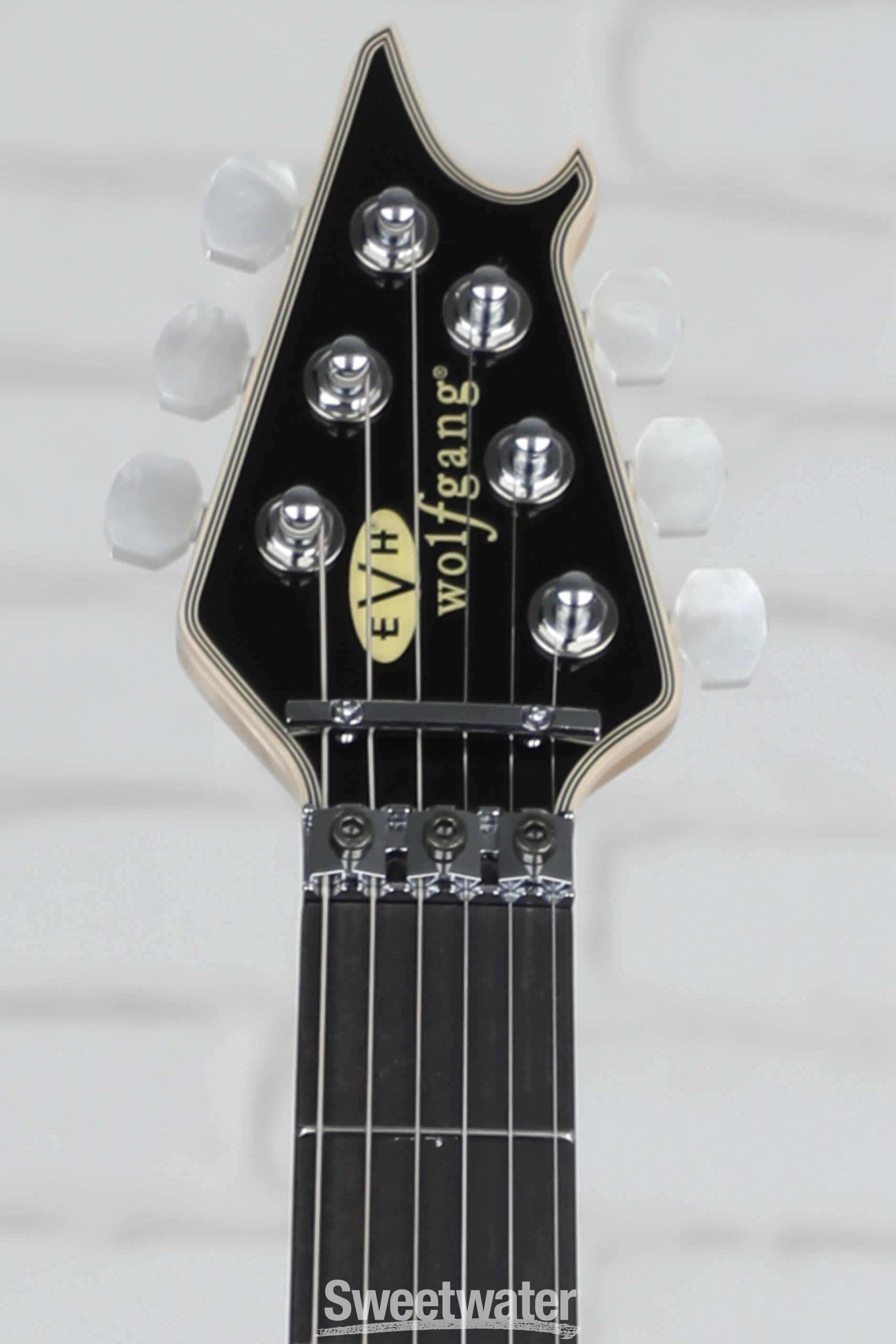 EVH Wolfgang USA Electric Guitar - Ivory | Sweetwater