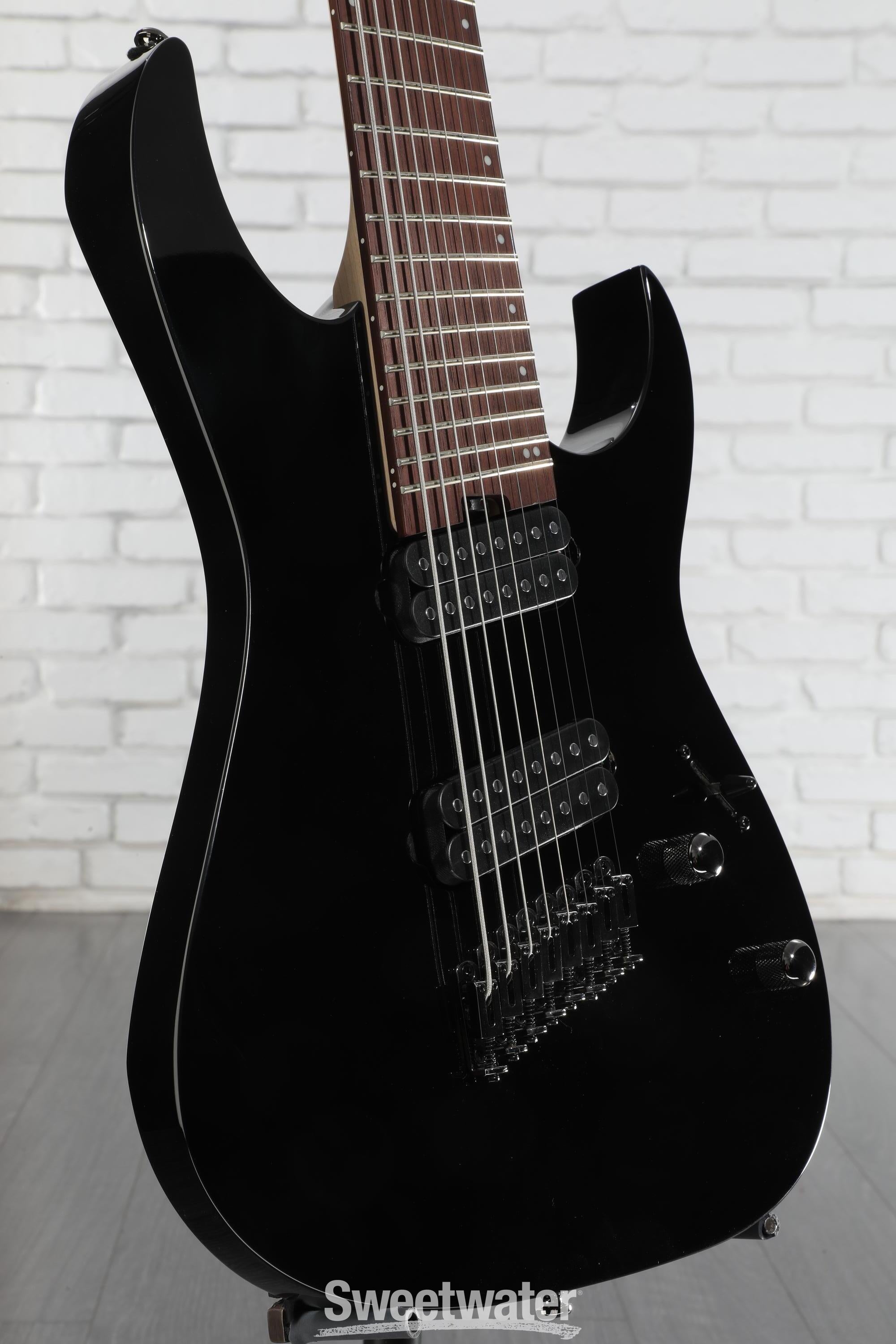 Ibanez rgms8/bk 8弦ギター Ibanez rgms8/bk 8弦ギター RGMS8 | RG | ELECTRIC GUITARS