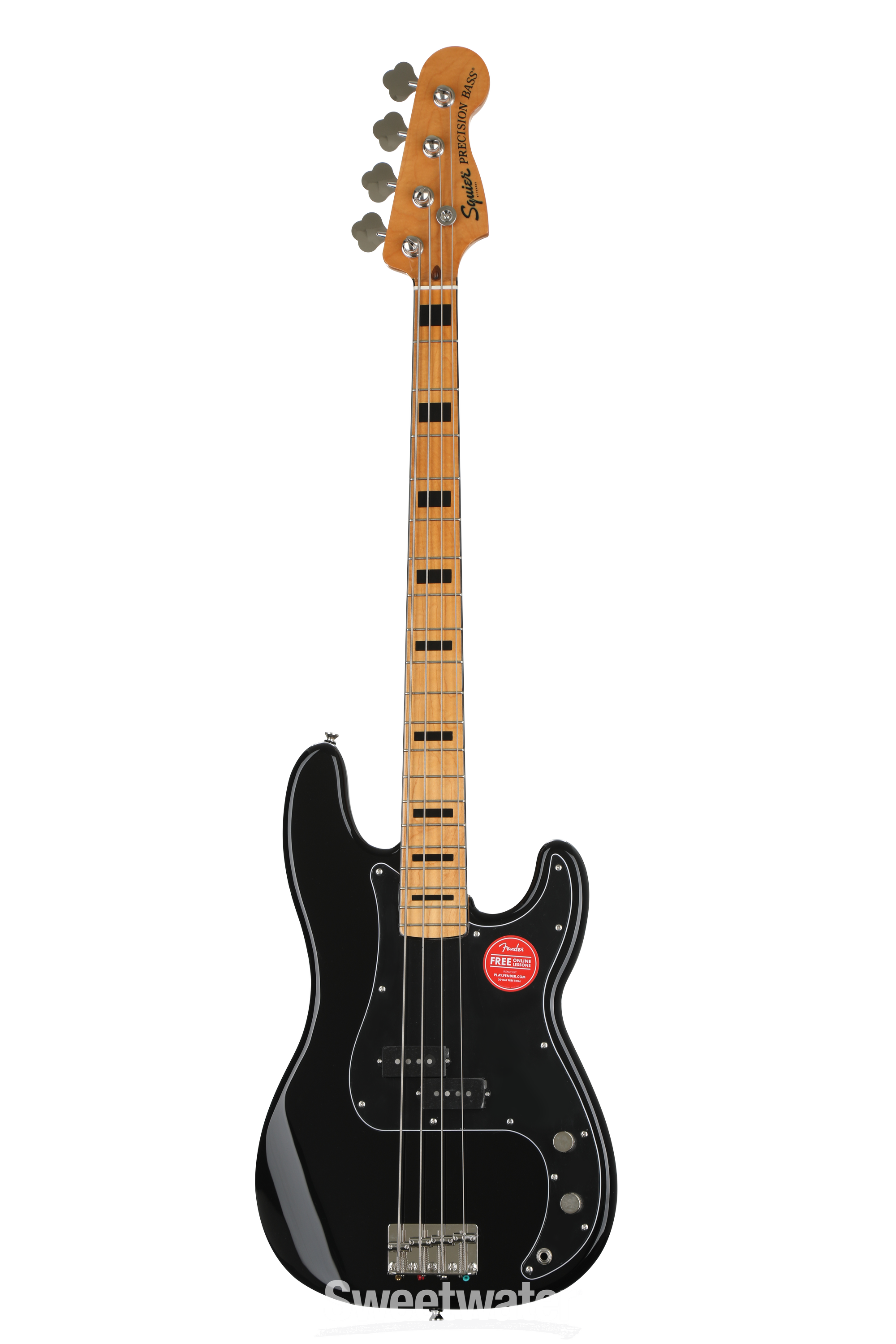 Squier Classic Vibe 70s Precision Bass Black Sweetwater