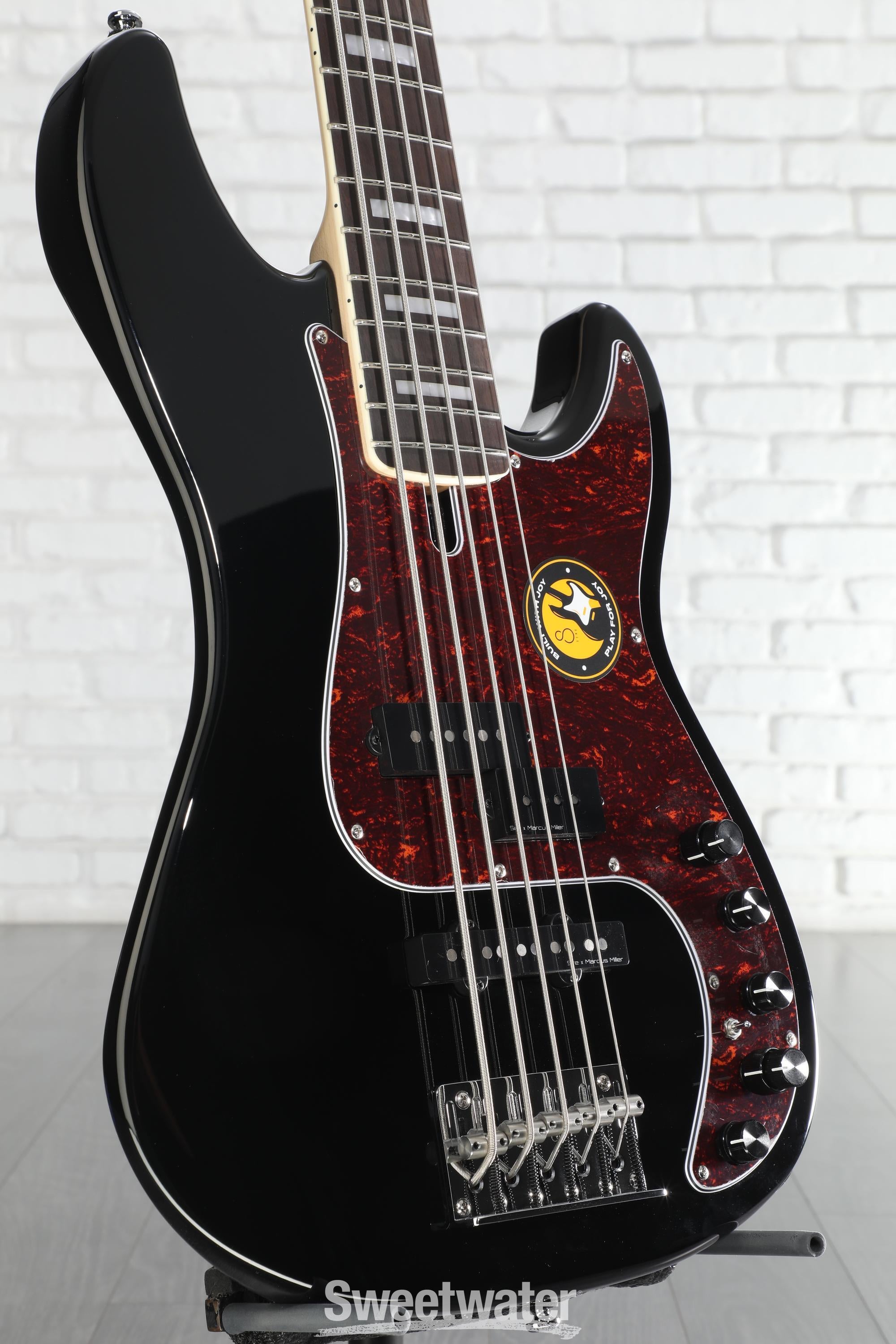 Sire Marcus Miller P7 Alder 5-string Bass Guitar - Black | Sweetwater
