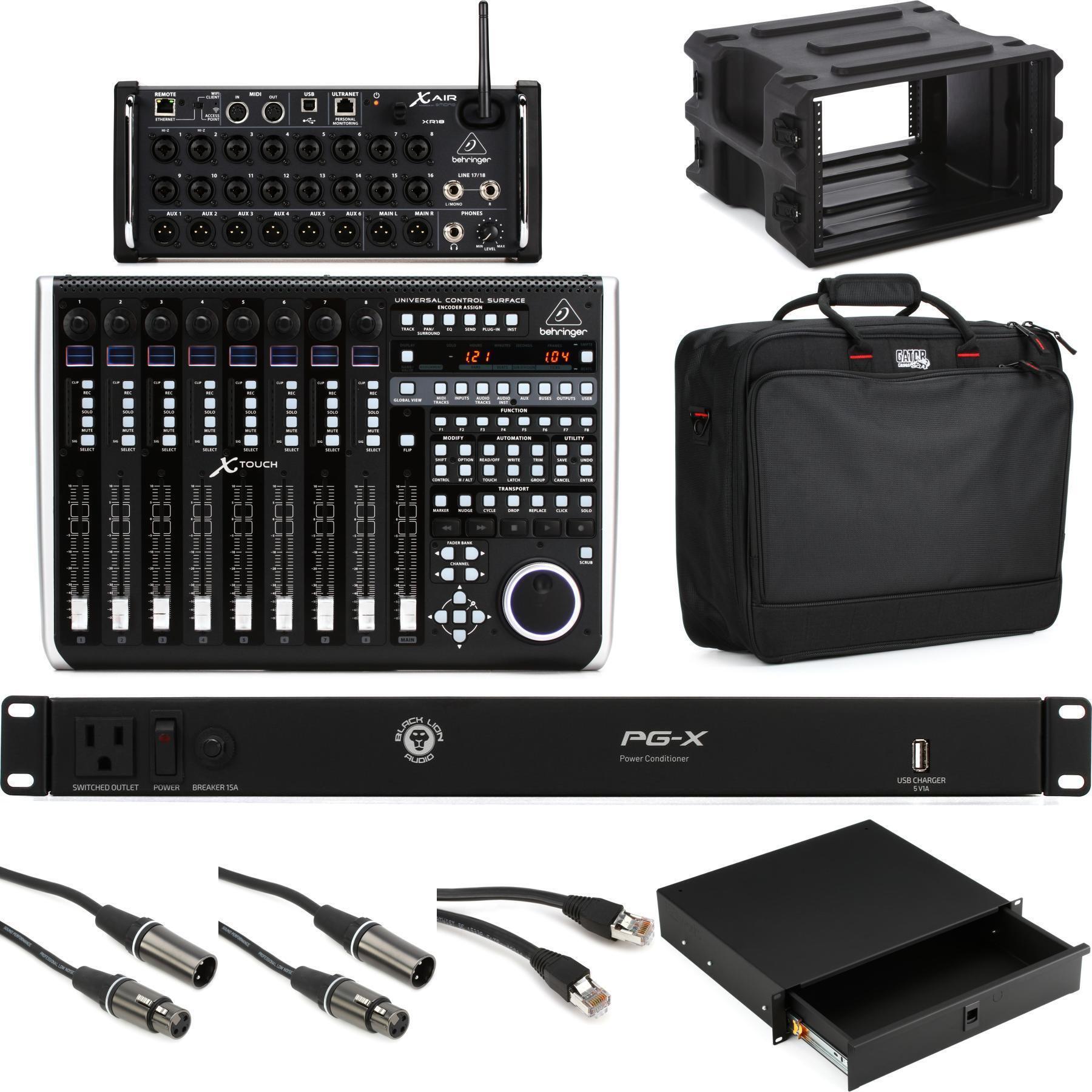 Behringer X Air XR18 18-channel Tablet-Controlled Digital Mixer 