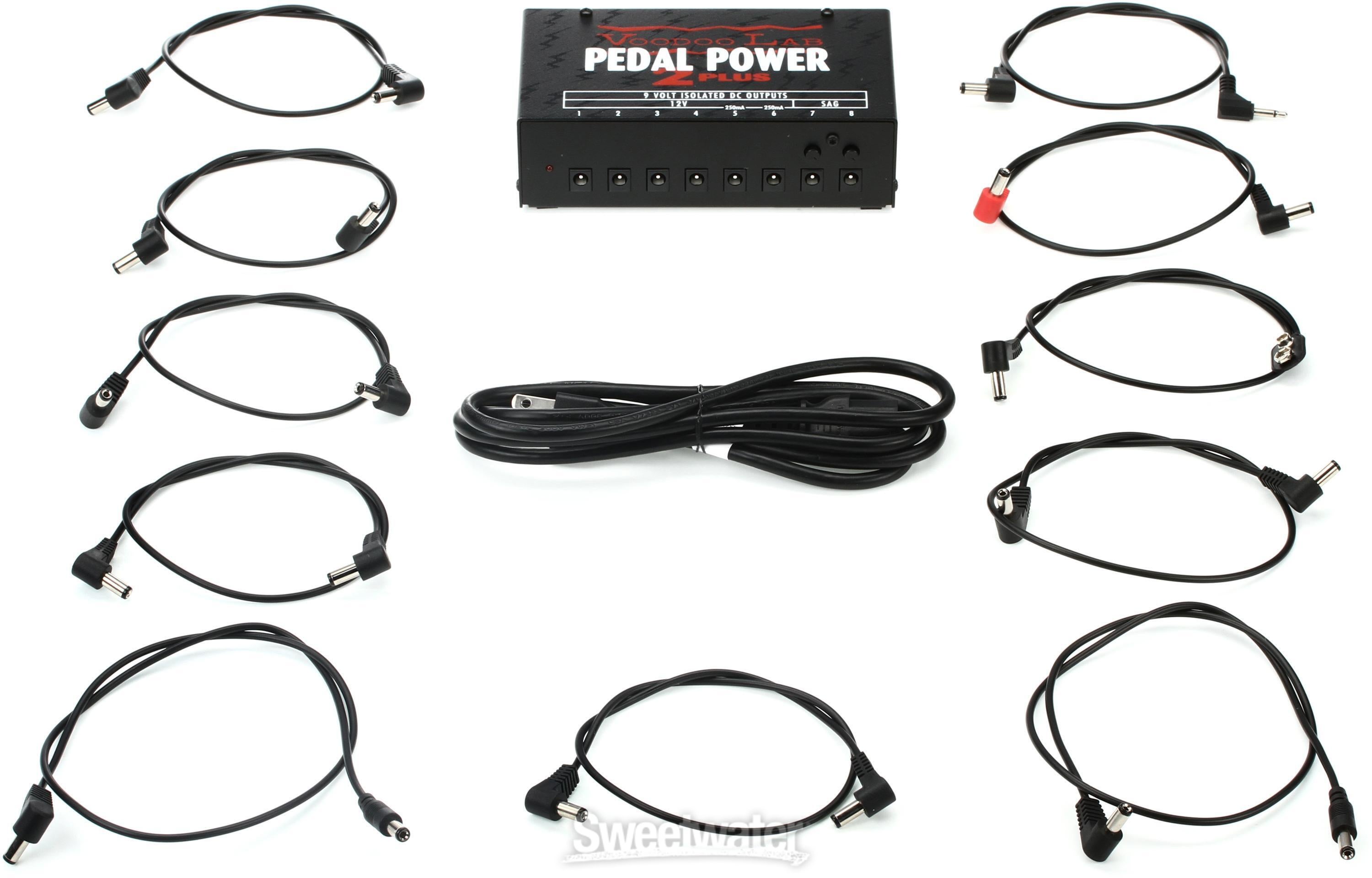 Voodoo Lab Pedal Power 2 PLUS 8-output Isolated Guitar Pedal Power ...