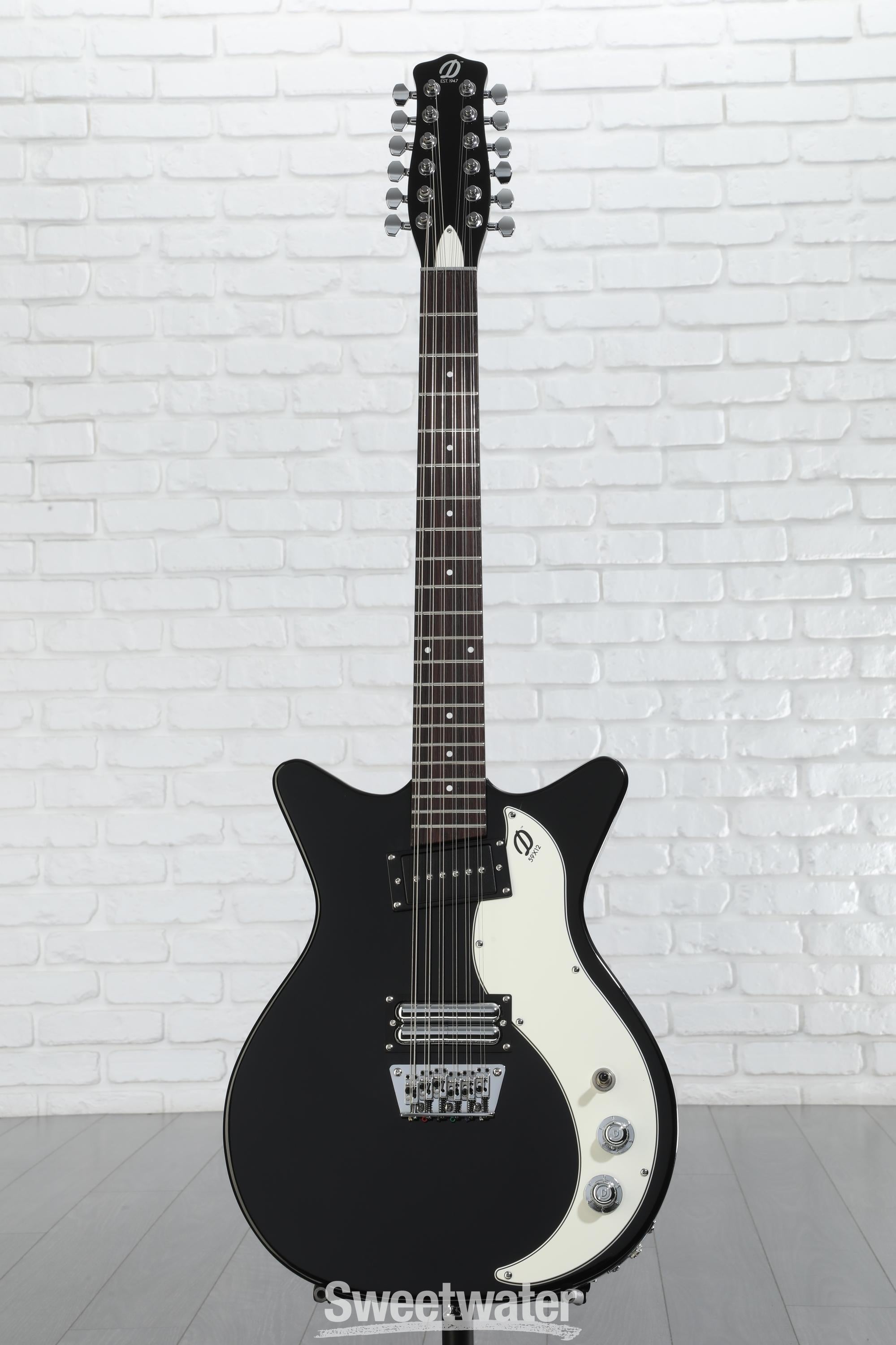 Danelectro 59X12 12-string Electric Guitar - Black | Sweetwater