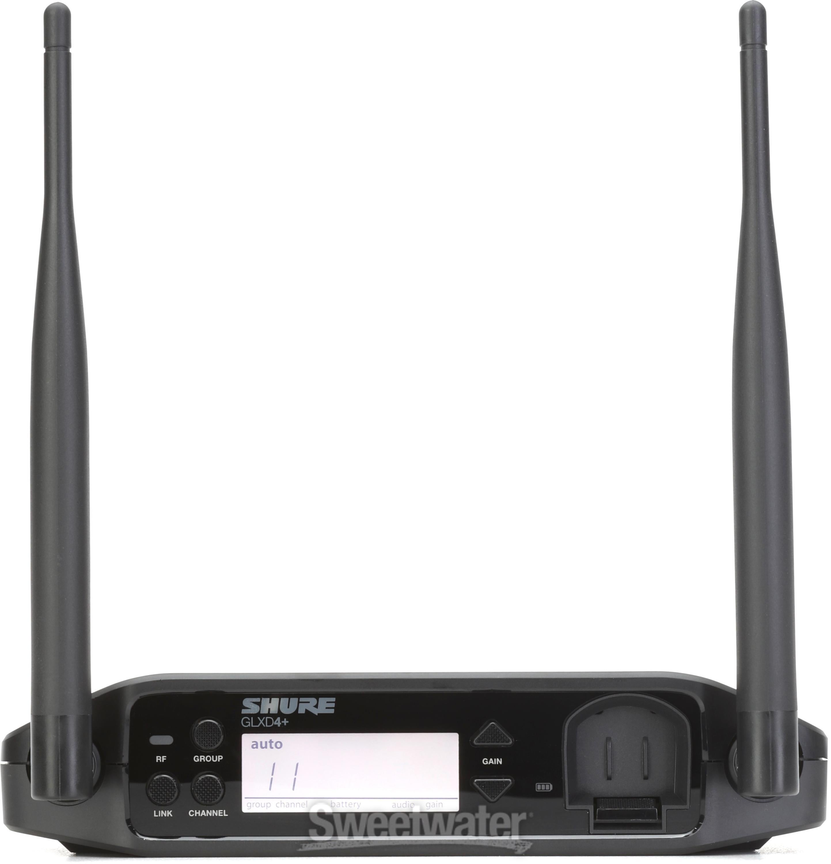 Shure GLXD14+ Digital Wireless Headset System with SM35 Microphone