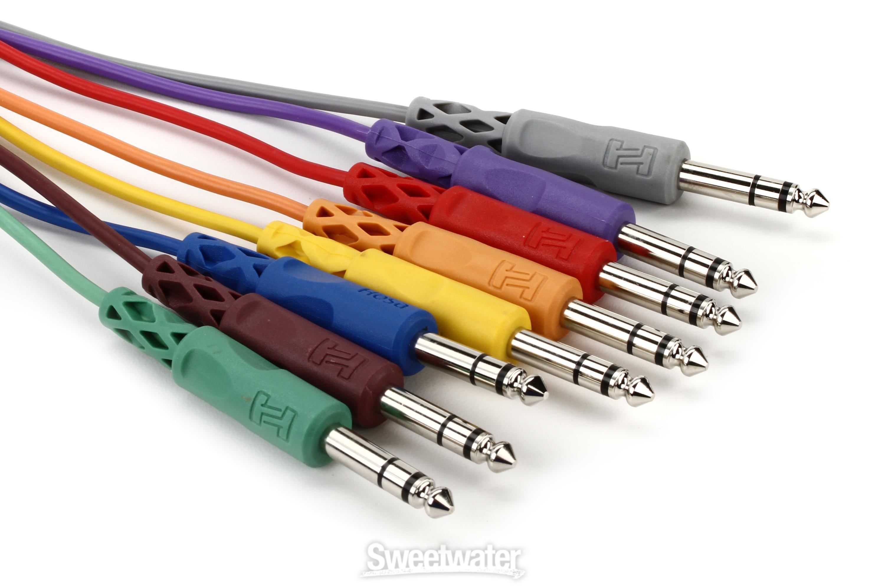 HOSA STX803 TRS XLR 8ch マルチケーブル 3m Hosa STX-803F 8-channel XLR Female to 1/4 inch TRS Male Balanced