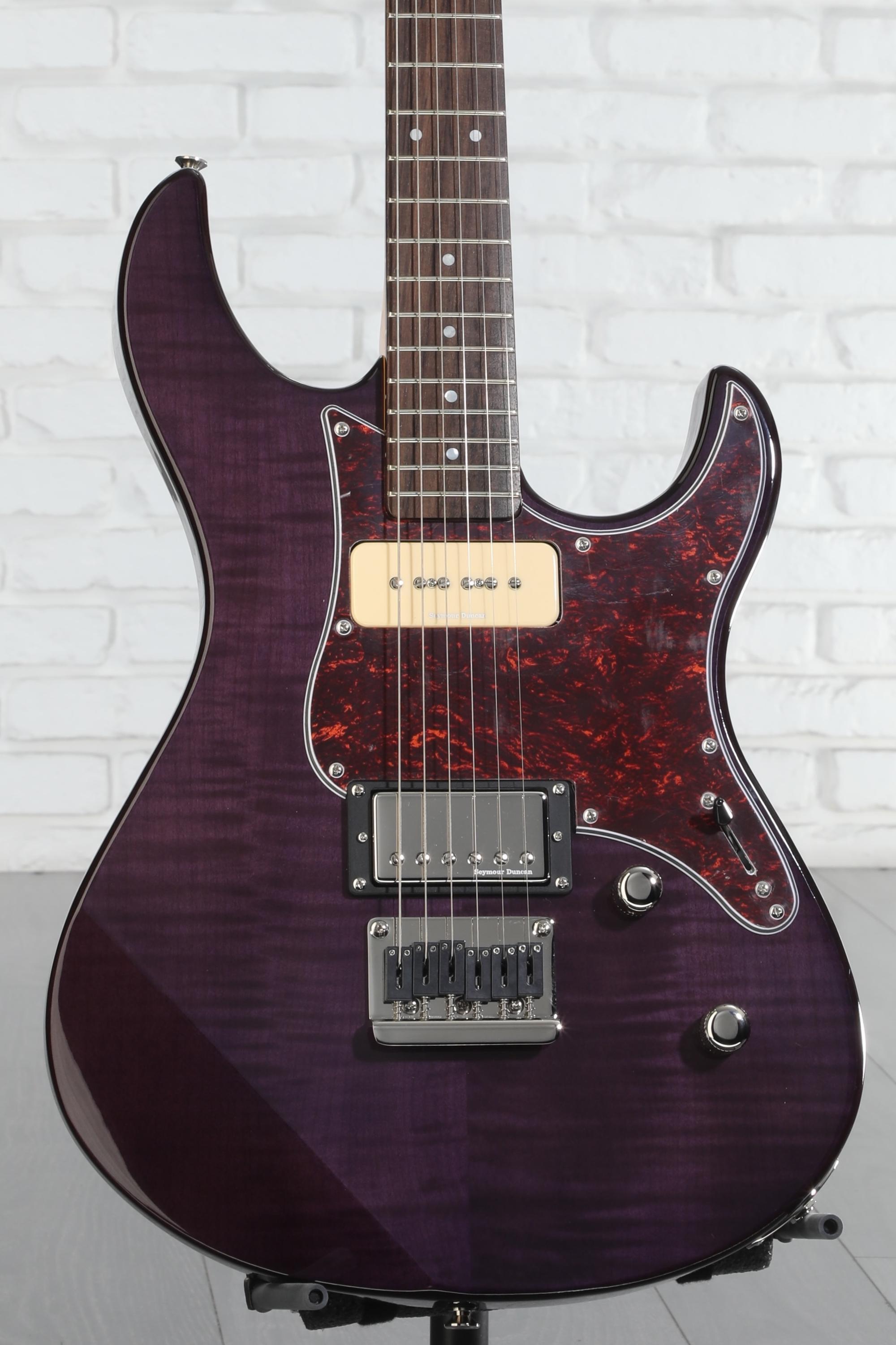 Yamaha PAC611HFM Pacifica Electric Guitar - Translucent Purple