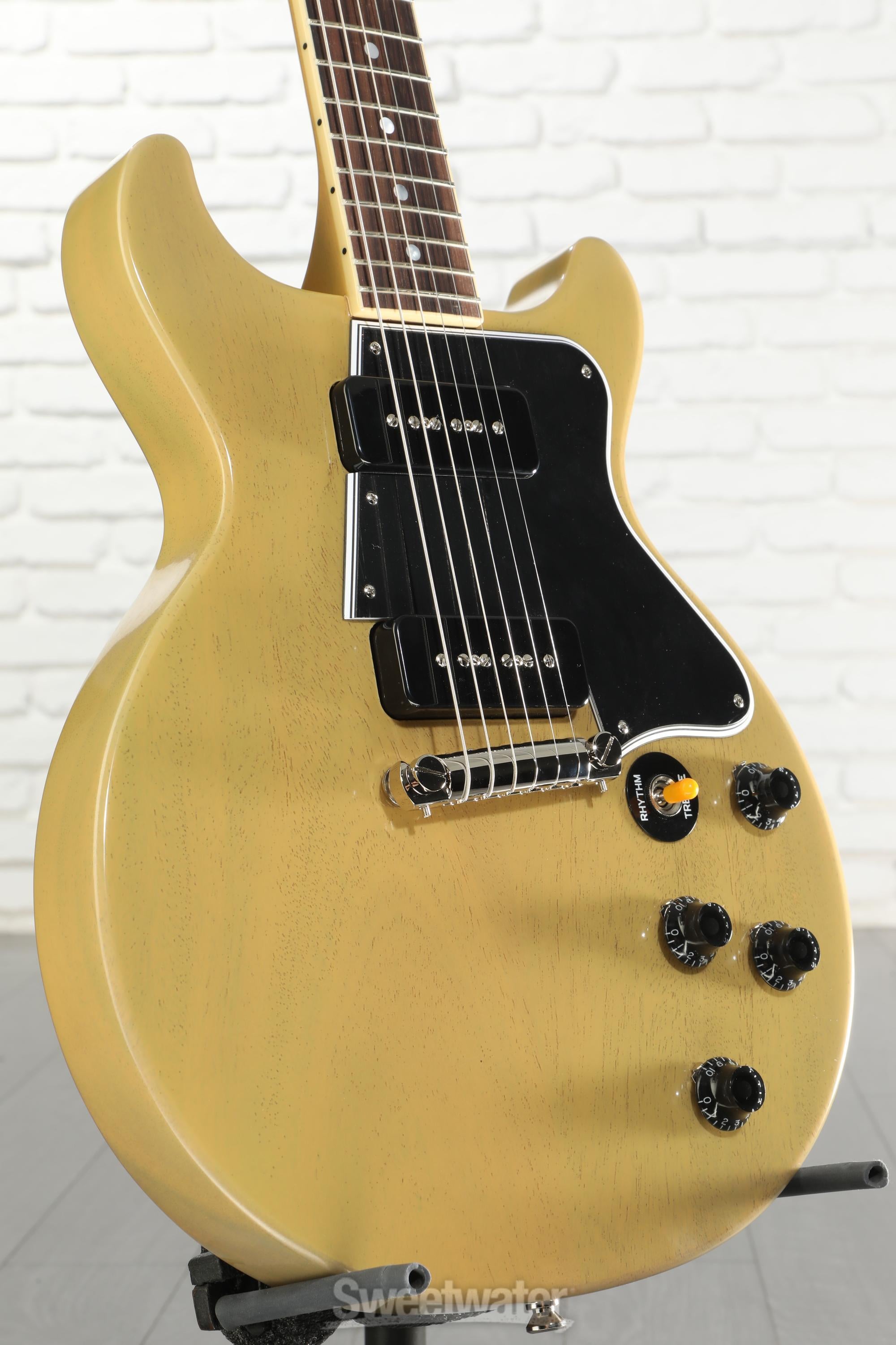 ギター 1960Les Paul Special Double Cut Reissue Epiphone 1960 Les Paul Special Double Cut Electric TV Yellow