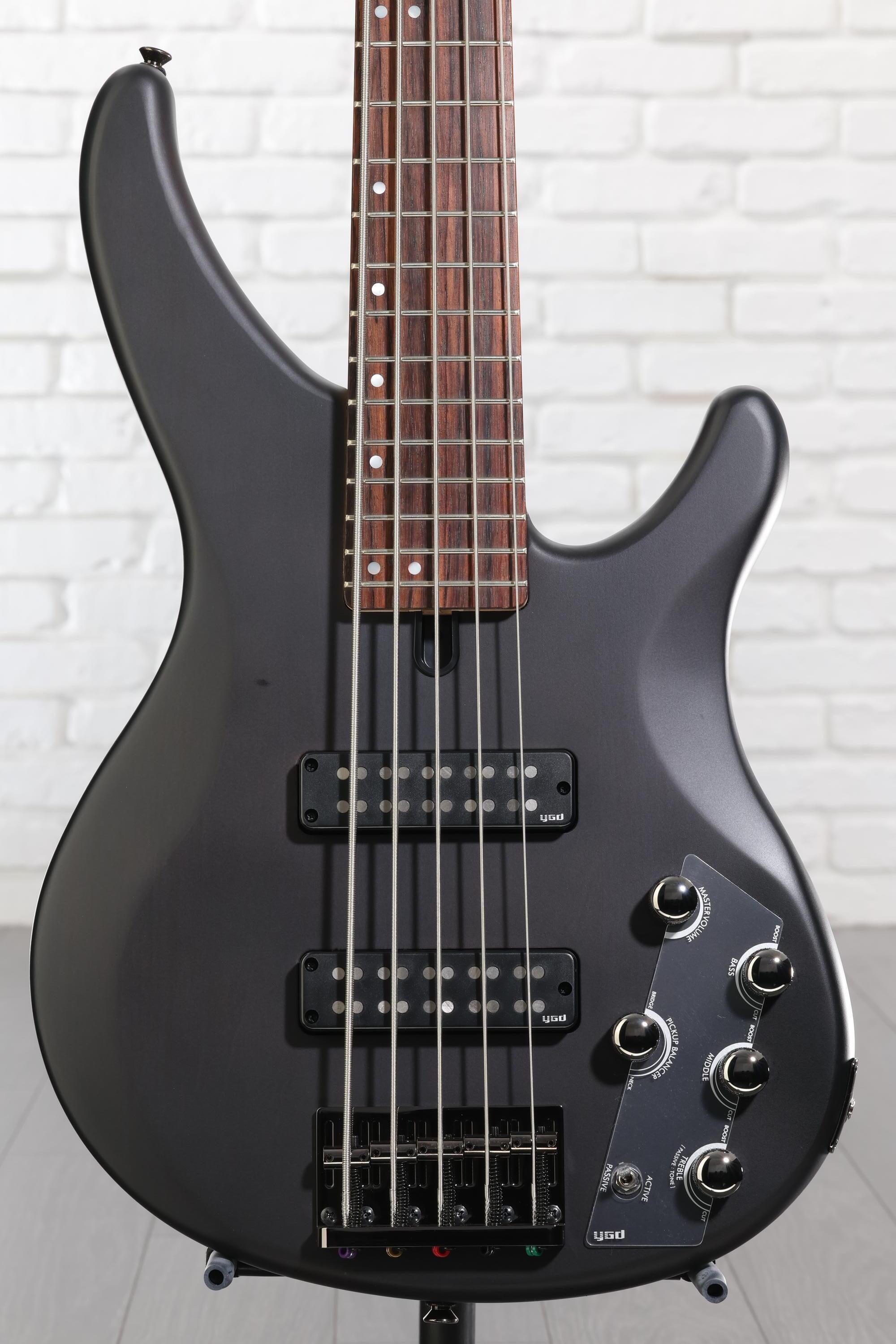 Yamaha TRBX505 5-string Bass Guitar - Translucent Black | Sweetwater