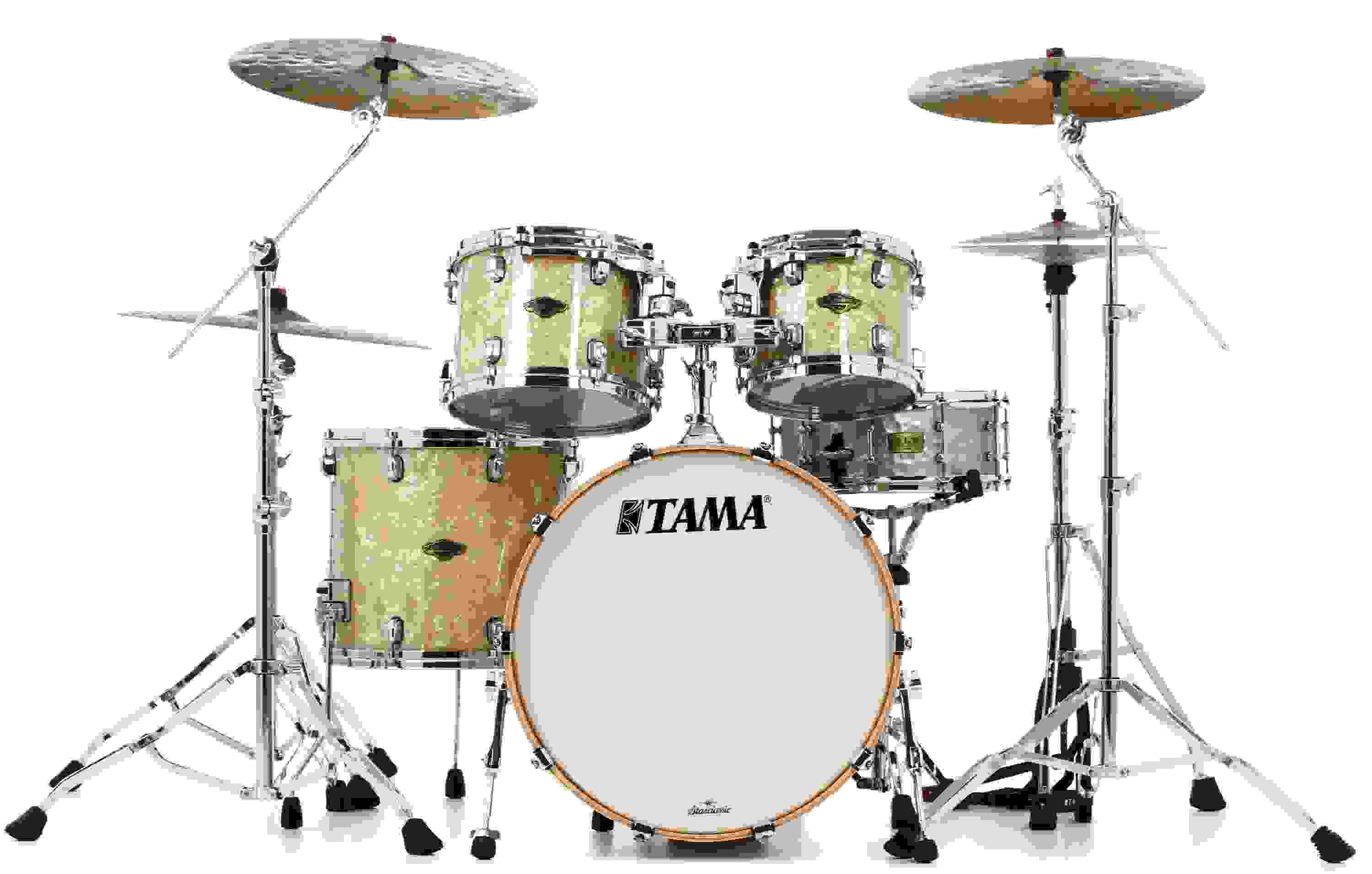 Tama Starclassic Walnut/Birch WBR42S 4-piece Shell Pack - Vintage Marine Pearl