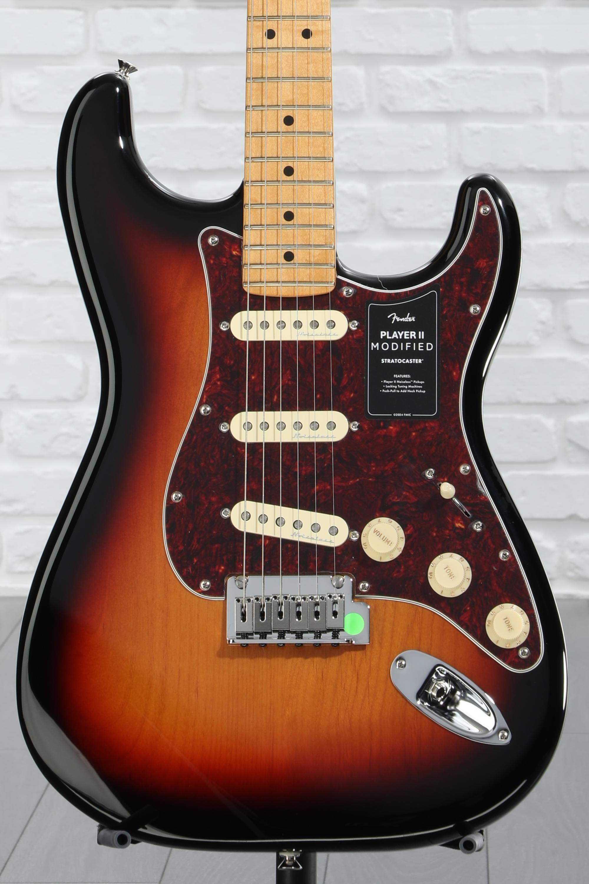 ギター Fender Player Stratocaster Fender Player II Stratocaster - Hialeah Yellow #25111