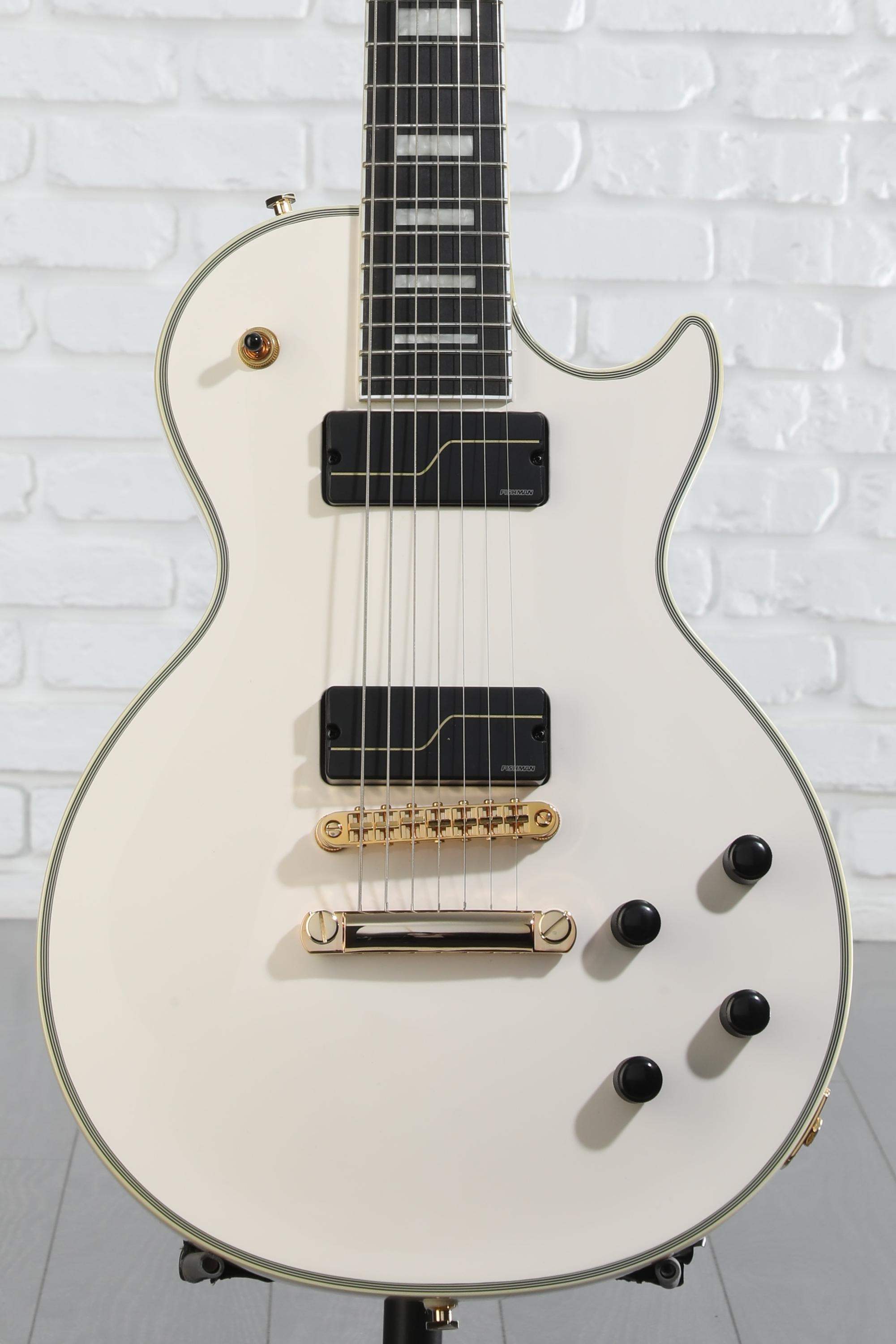Matt Heafy Les Paul Custom Origins 7 String - Ebony – Dave's