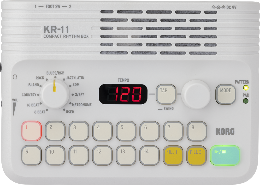 Bundled Item: Korg KR-11 Compact Rhythm Box
