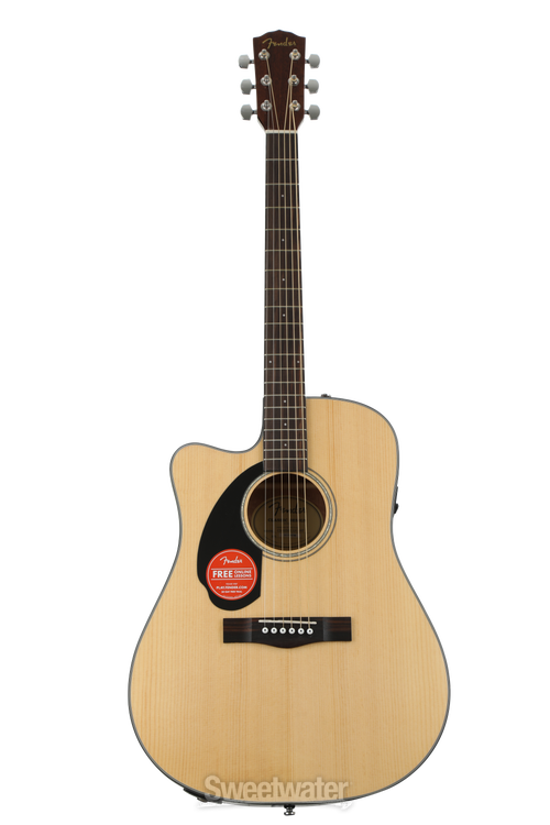 Fender cd60sce on sale left handed