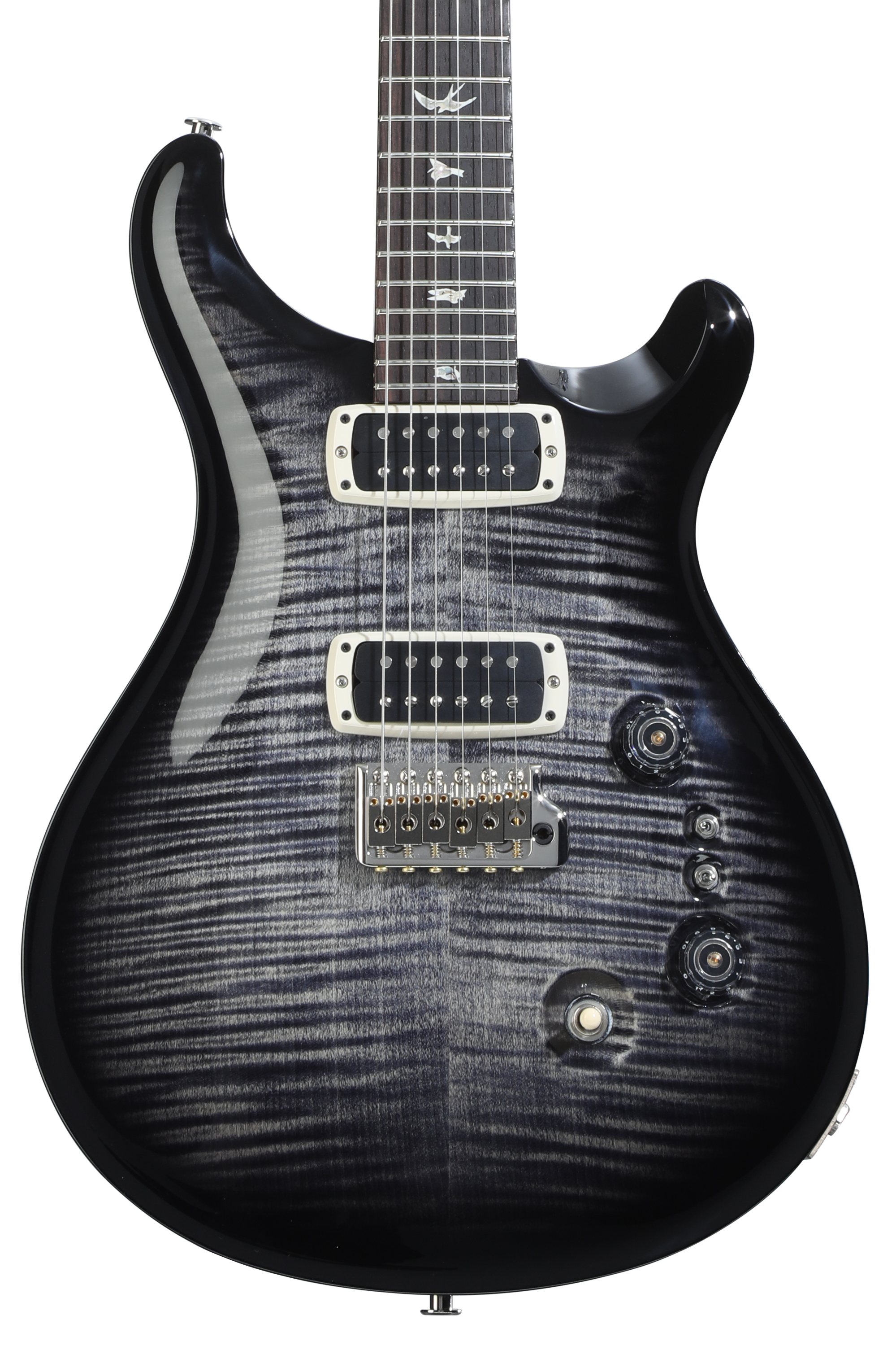 PRS Custom 24-08 Electric Guitar - Charcoal Burst/Charcoal