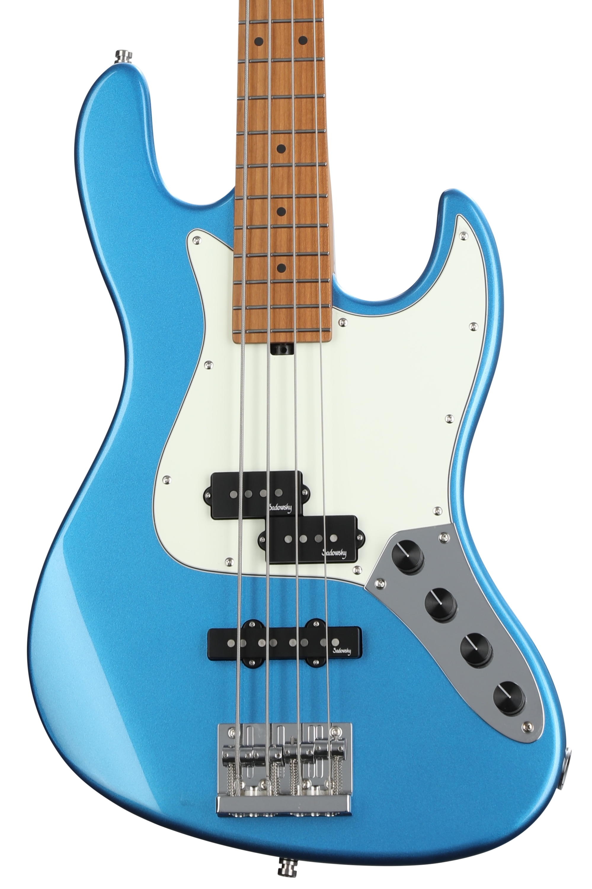 Sadowsky MetroExpress 21-fret Hybrid PJ 4-string Bass - Ice Blue