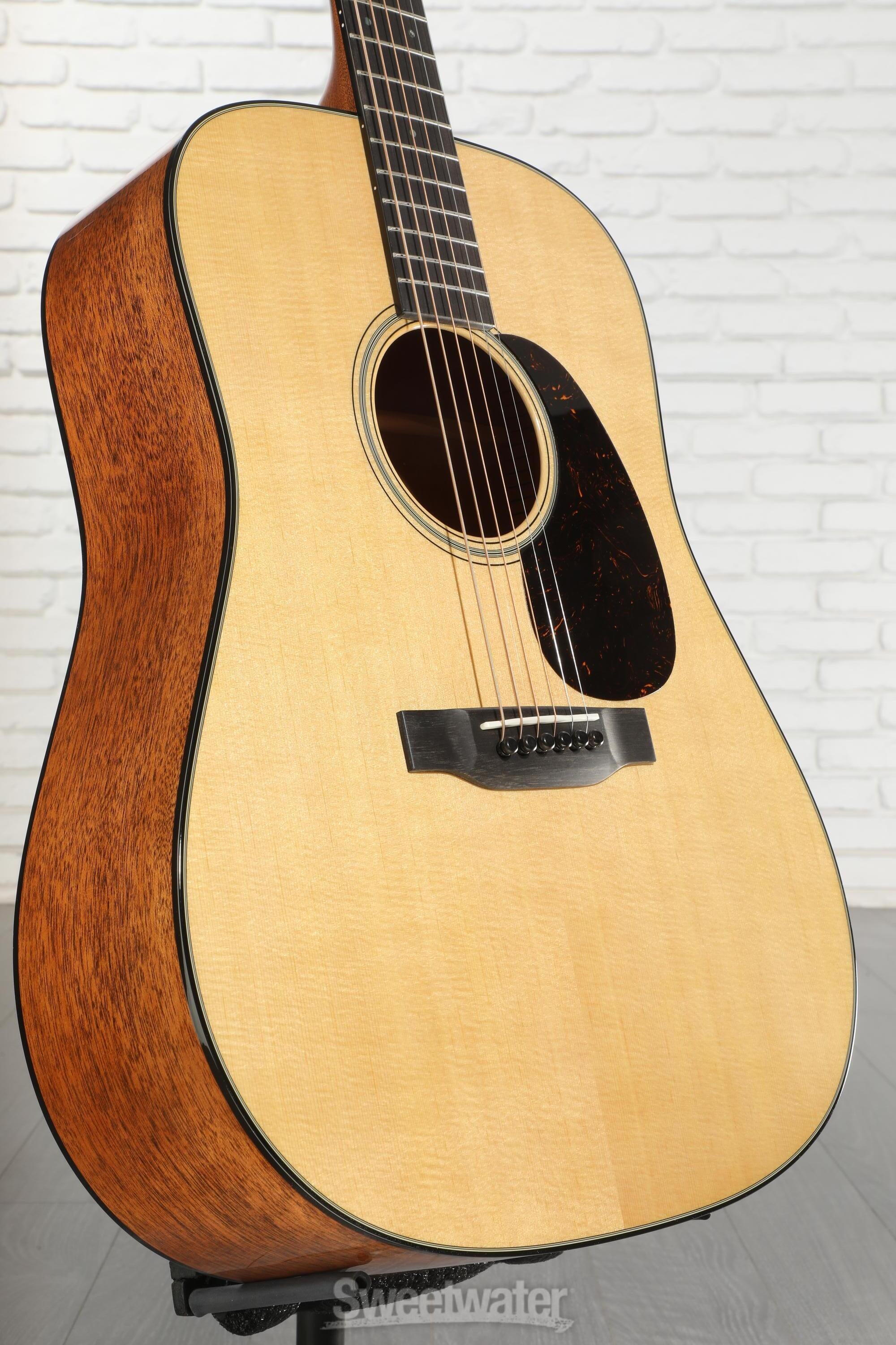 Martin D-18 Standard Series Acoustic Guitar - Natural with Aging