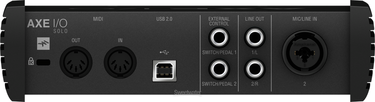 IK Multimedia AXE I/O SOLO 2x3 USB Guitar Audio Interface | Sweetwater