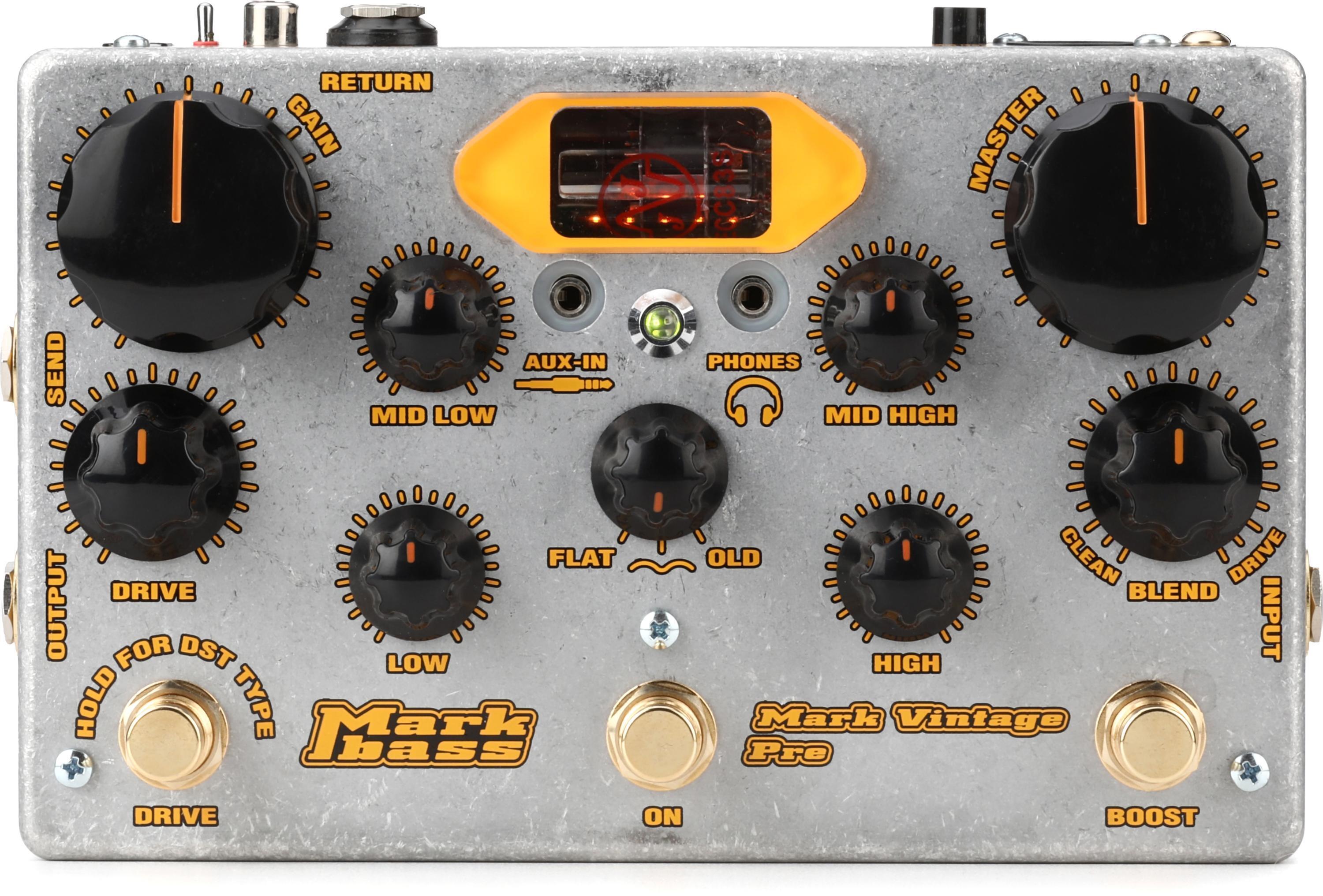 Markbass Mark Vintage Pre Bass Preamp Pedal | Sweetwater