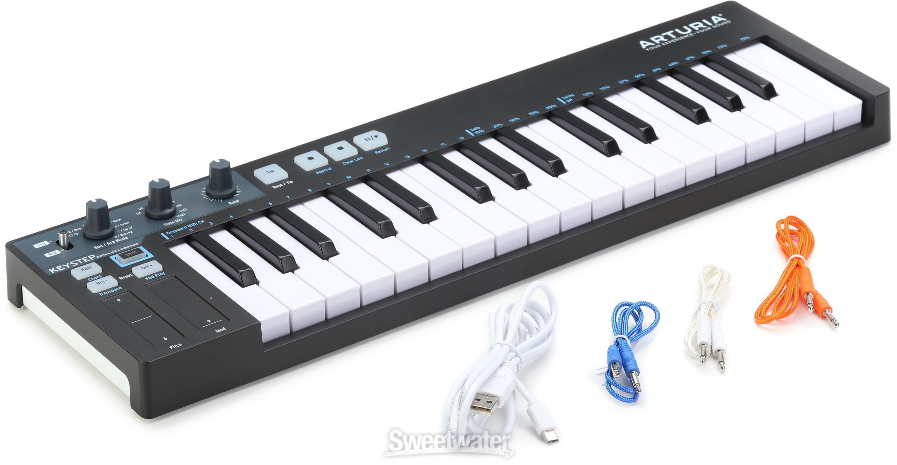 Arturia KeyStep 32-key Controller & Sequencer - Black | Sweetwater