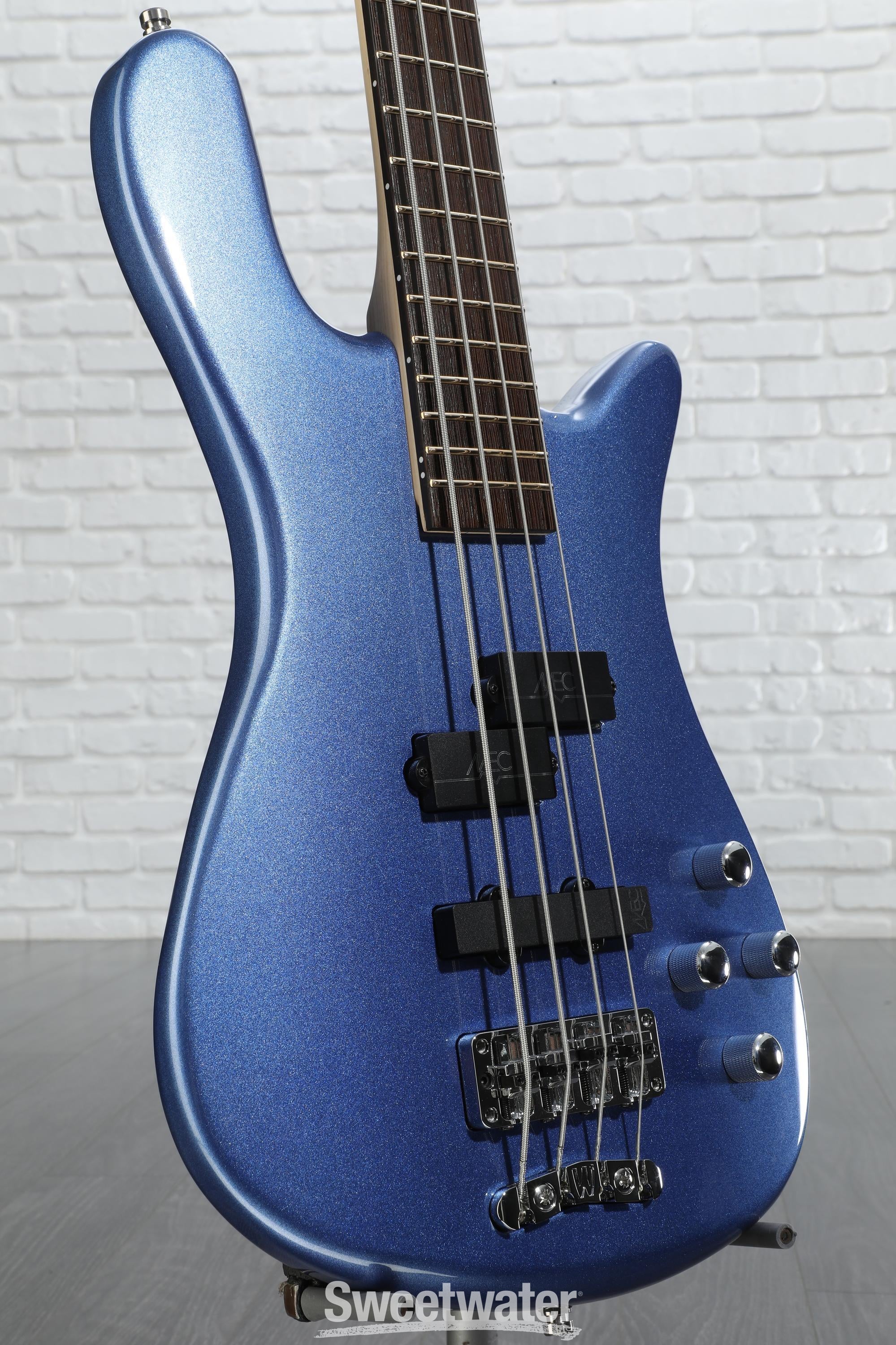 Warwick RockBass Streamer LX Electric Bass Guitar - Metallic