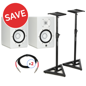 Yamaha HS7 6.5 inch Powered Studio Monitor Pair - White Yamaha HS7 6.5 inch Powered Studio Monitor Pair - White