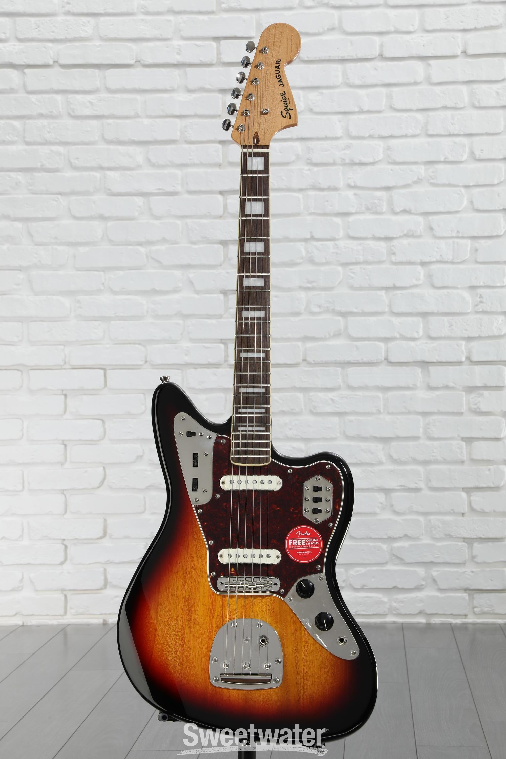 Squier Classic Vibe '70s Jaguar - 3-Tone Sunburst Reviews