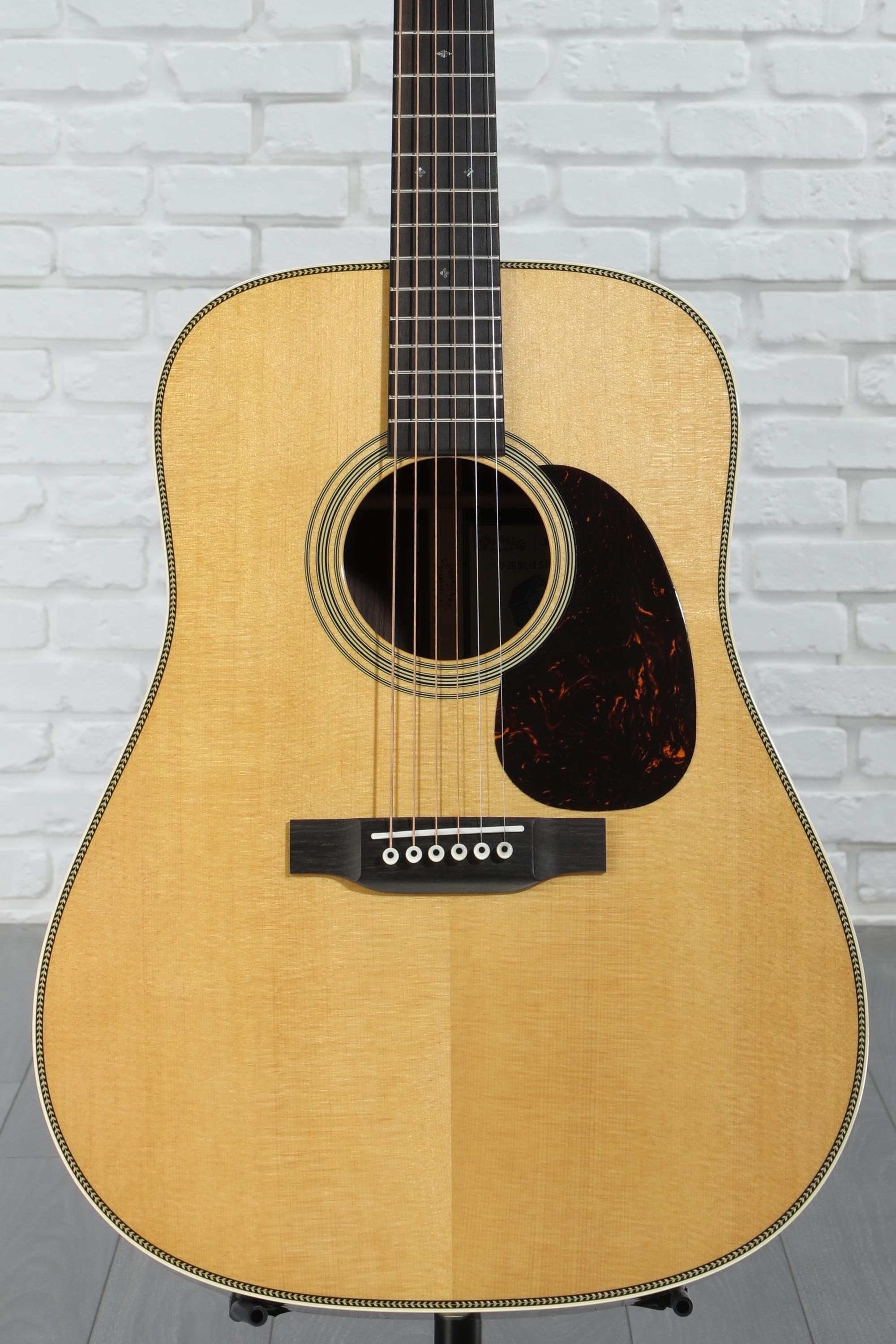 Martin D-28 Billy Strings Acoustic Guitar - Natural with