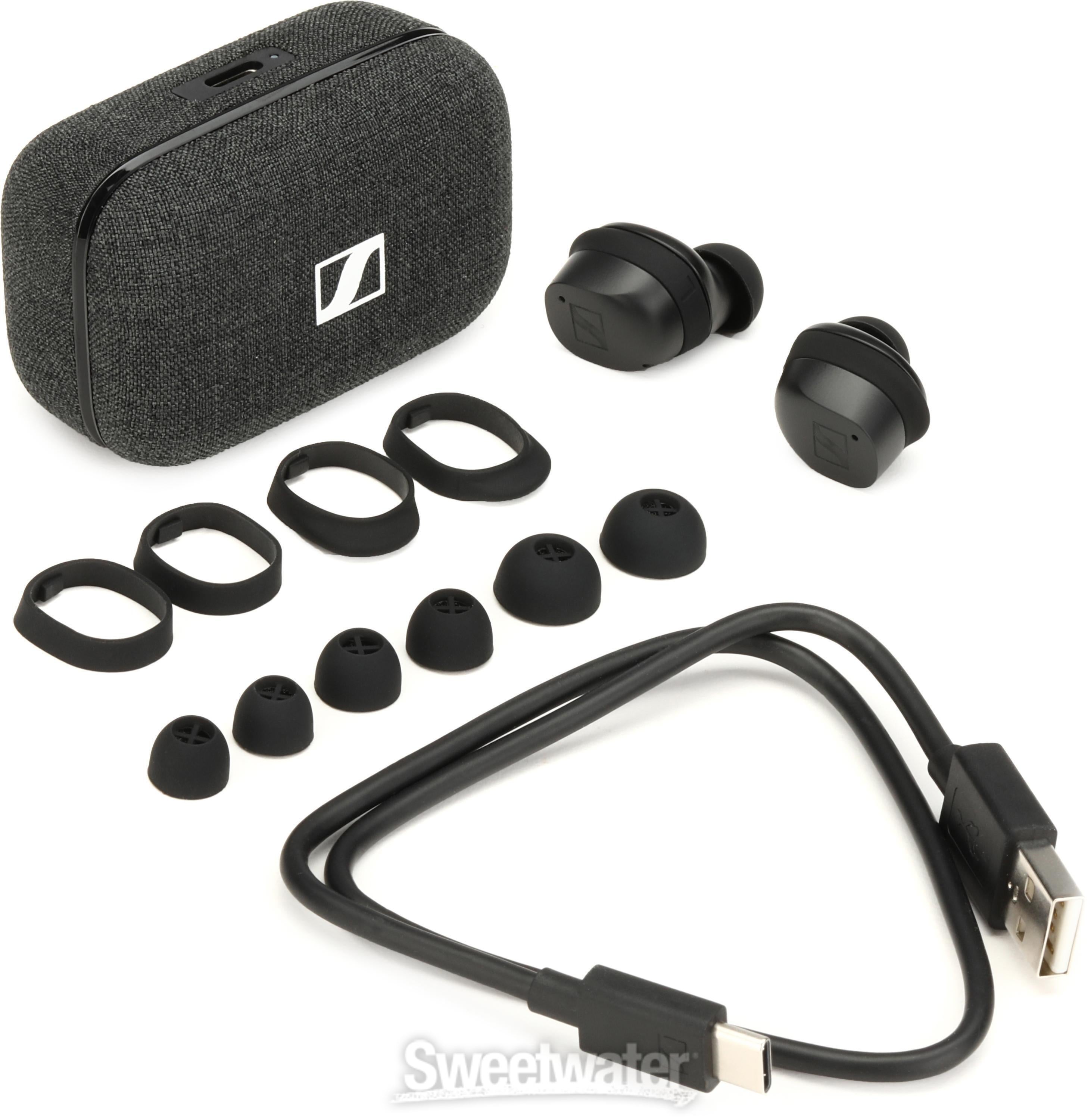 Sennheiser Momentum True Wireless 3 Earbuds - Black | Sweetwater