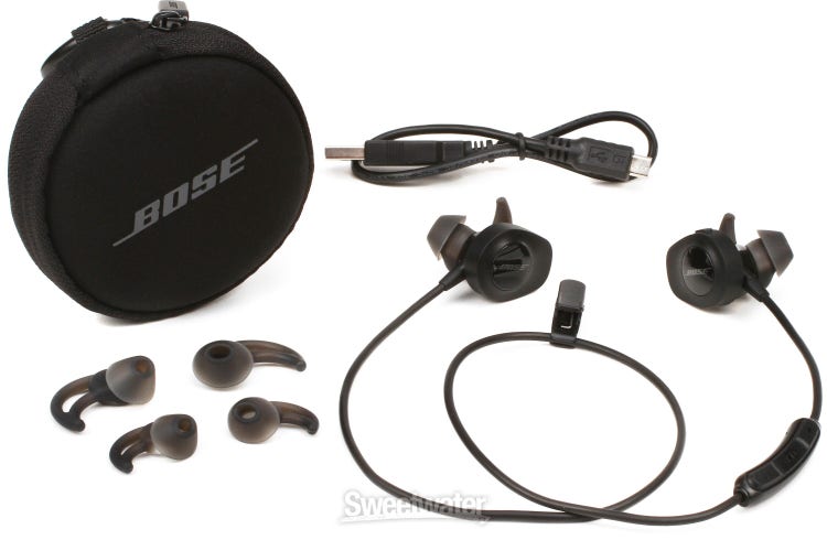 Bose SoundSport Wireless Bluetooth In Ear Headphones Earphones - Black