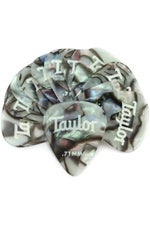 Photo of Taylor Celluloid 351 Guitar Picks 12-pack - Abalone .71mm