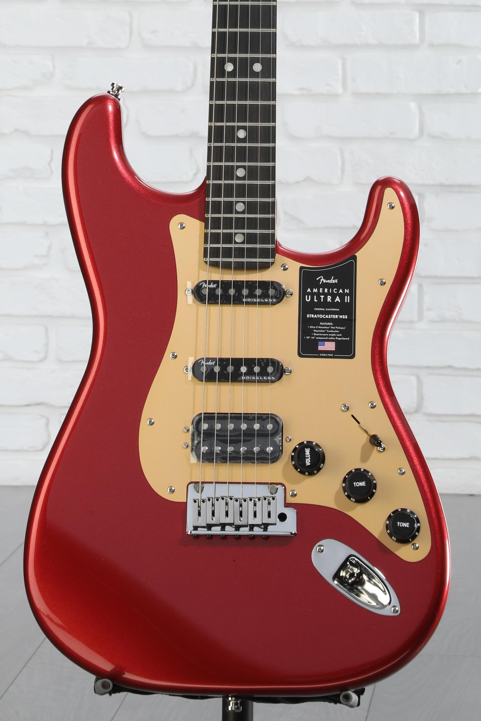 Fender American Ultra II Stratocaster HSS Electric Guitar