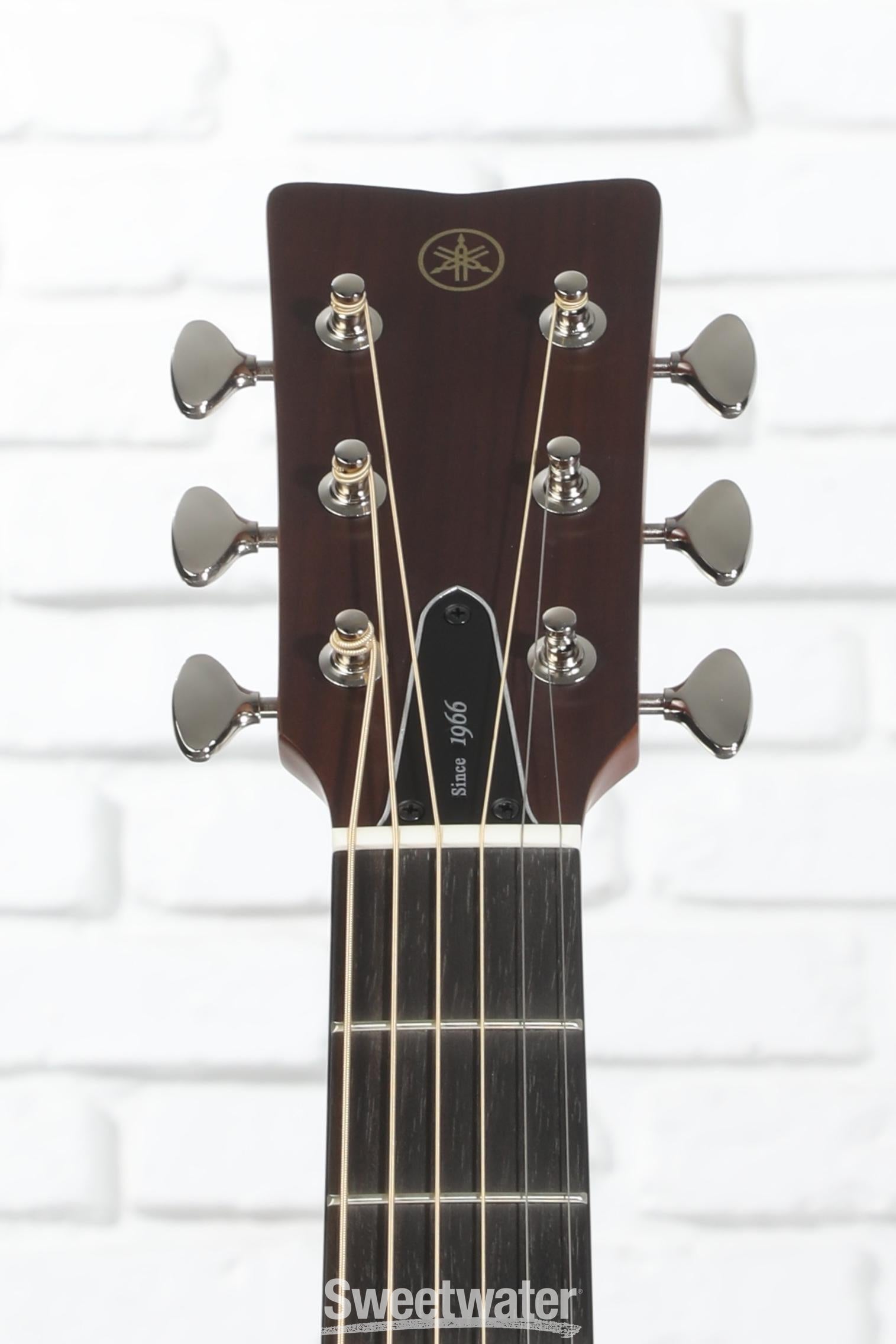 Yamaha FG5 Red Label Acoustic Guitar - Natural | Sweetwater