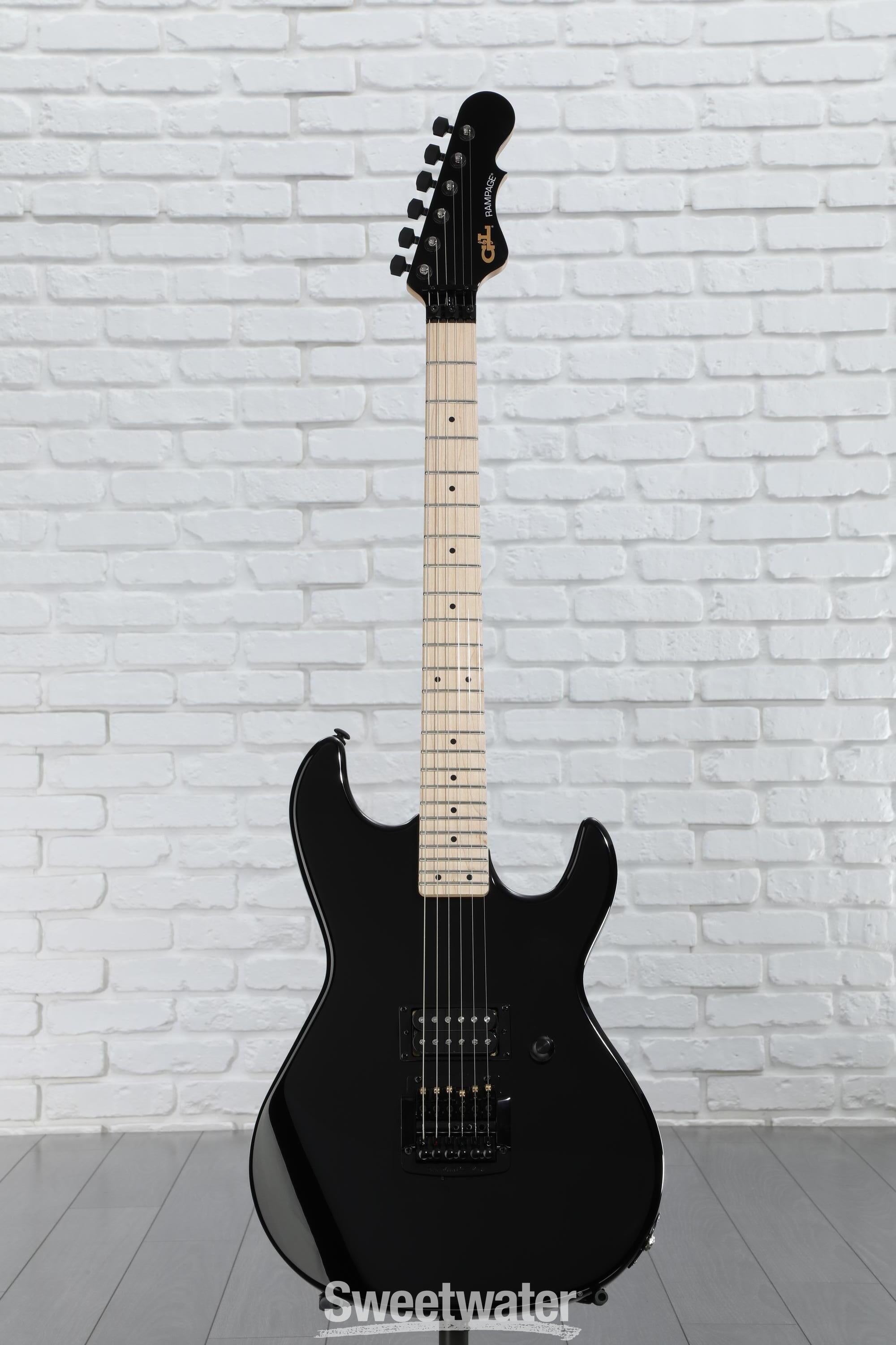 G&L Fullerton Deluxe Rampage 24 Kahler Electric Guitar - Jet