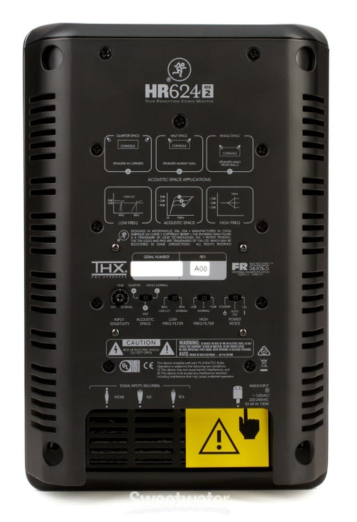 Mackie HR624mk2 6 inch Powered Studio Monitor Reviews | Sweetwater 